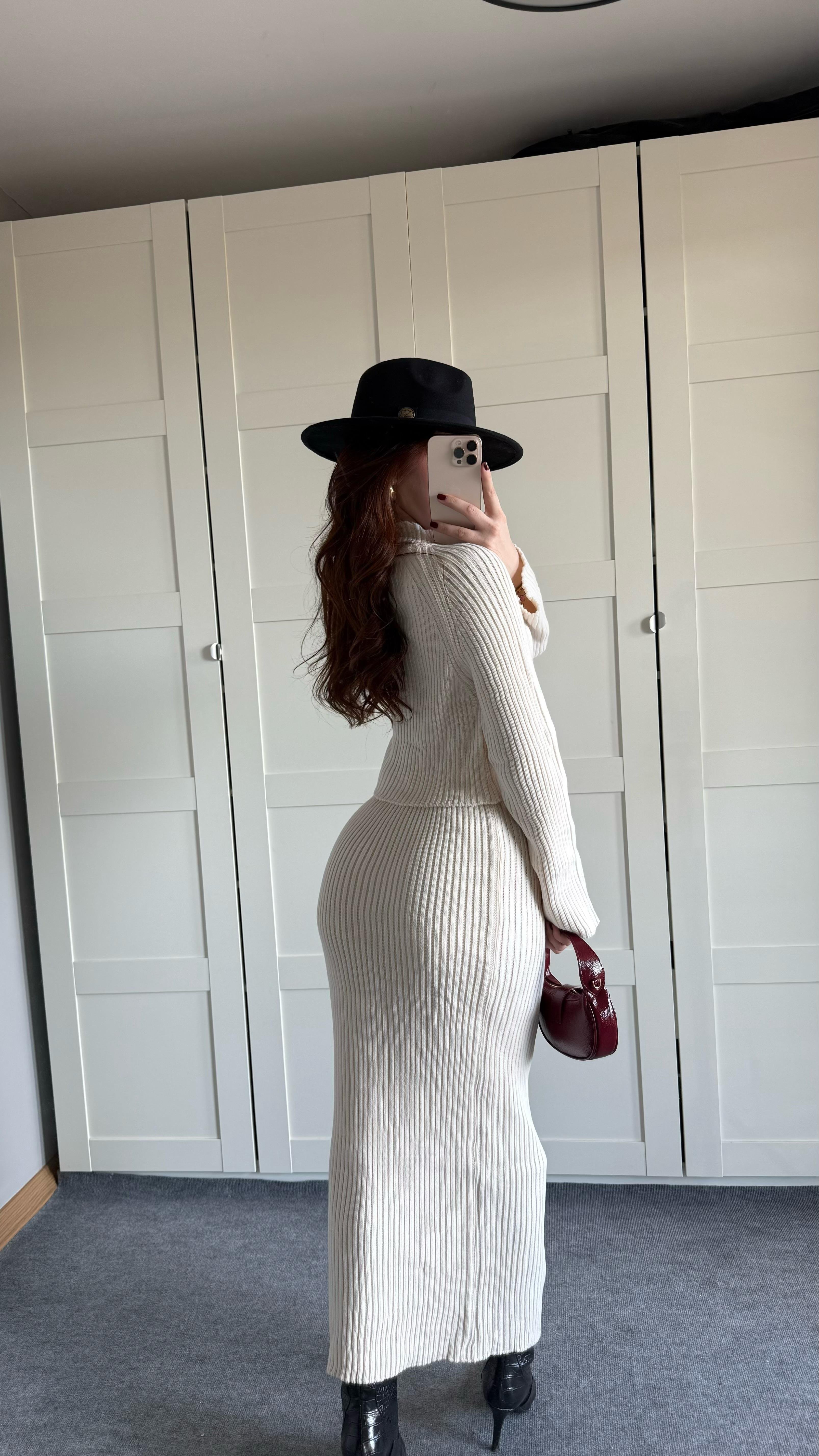 Carla Triko Etek Takım Taş