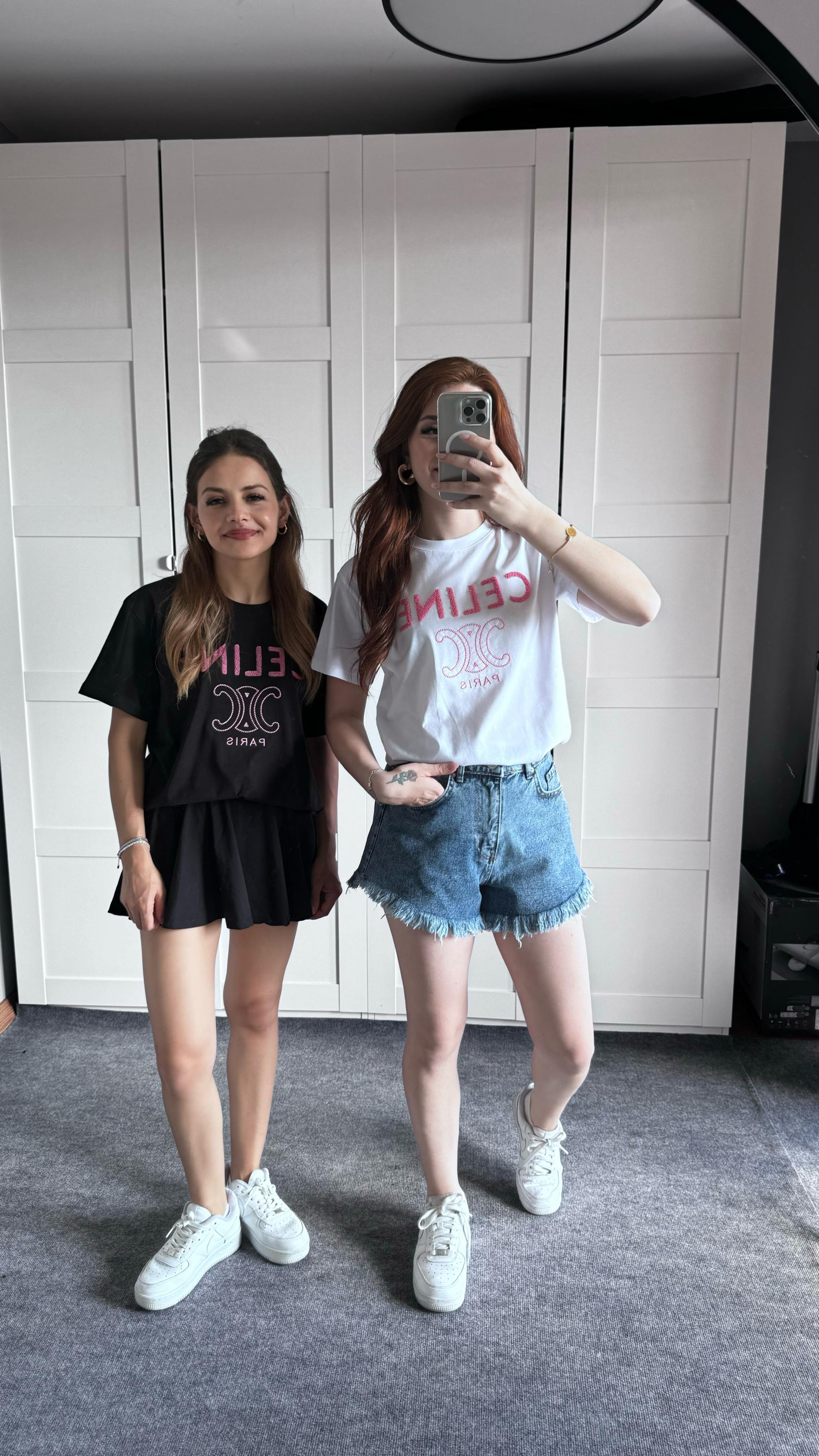 Celine Beyaz Tişört