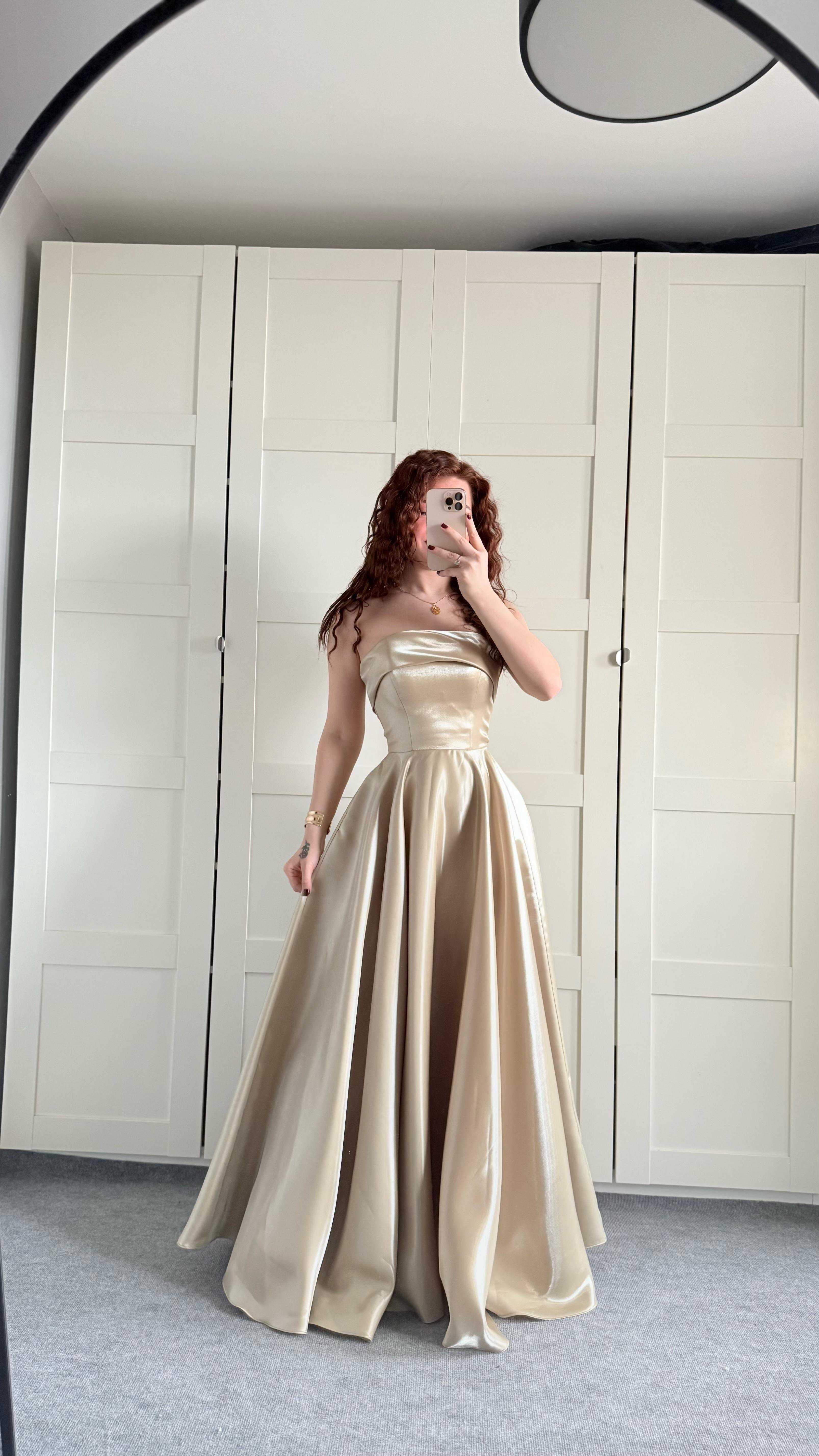 Cindirella Abiye Olive