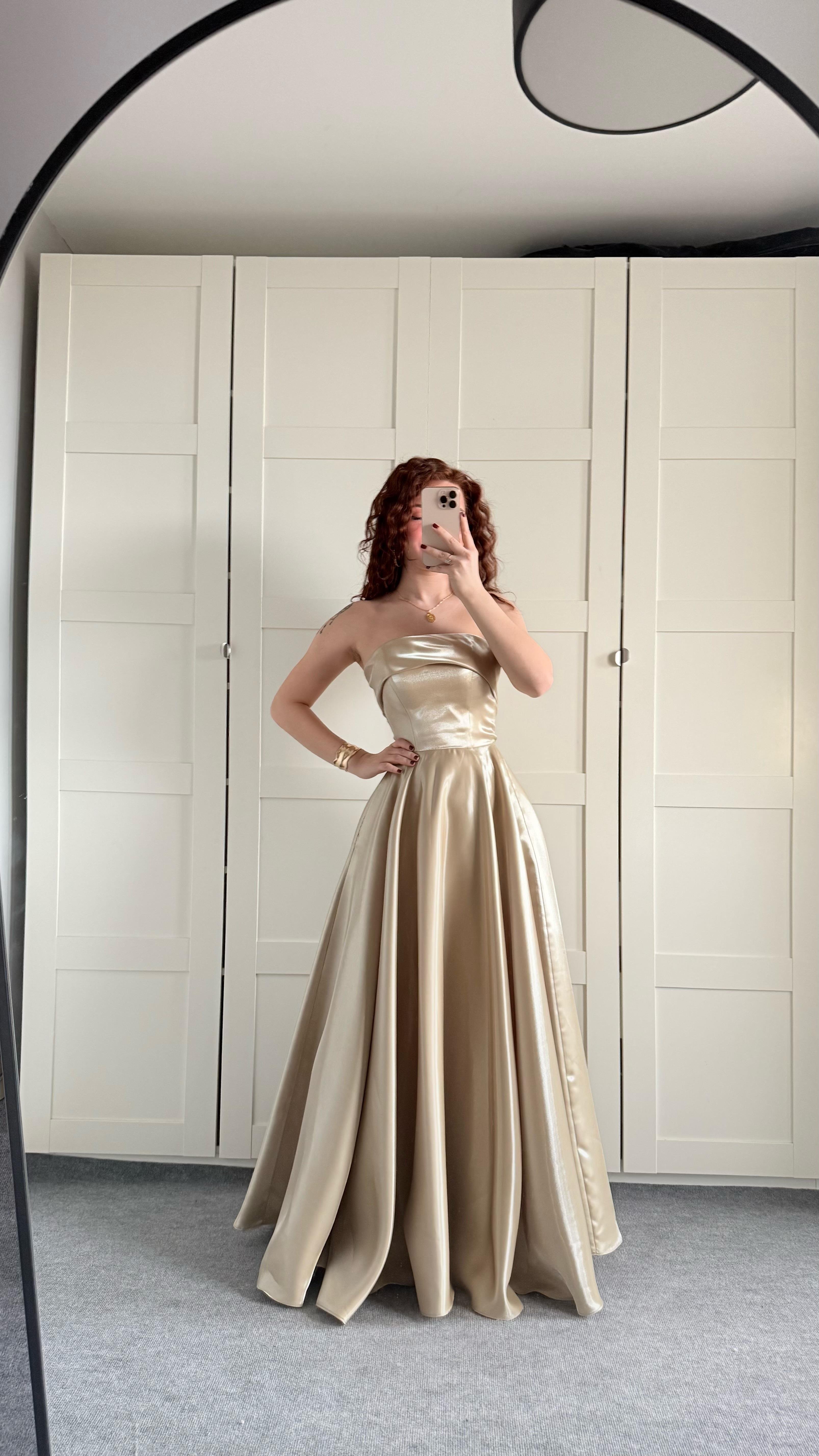 Cindirella Abiye Olive