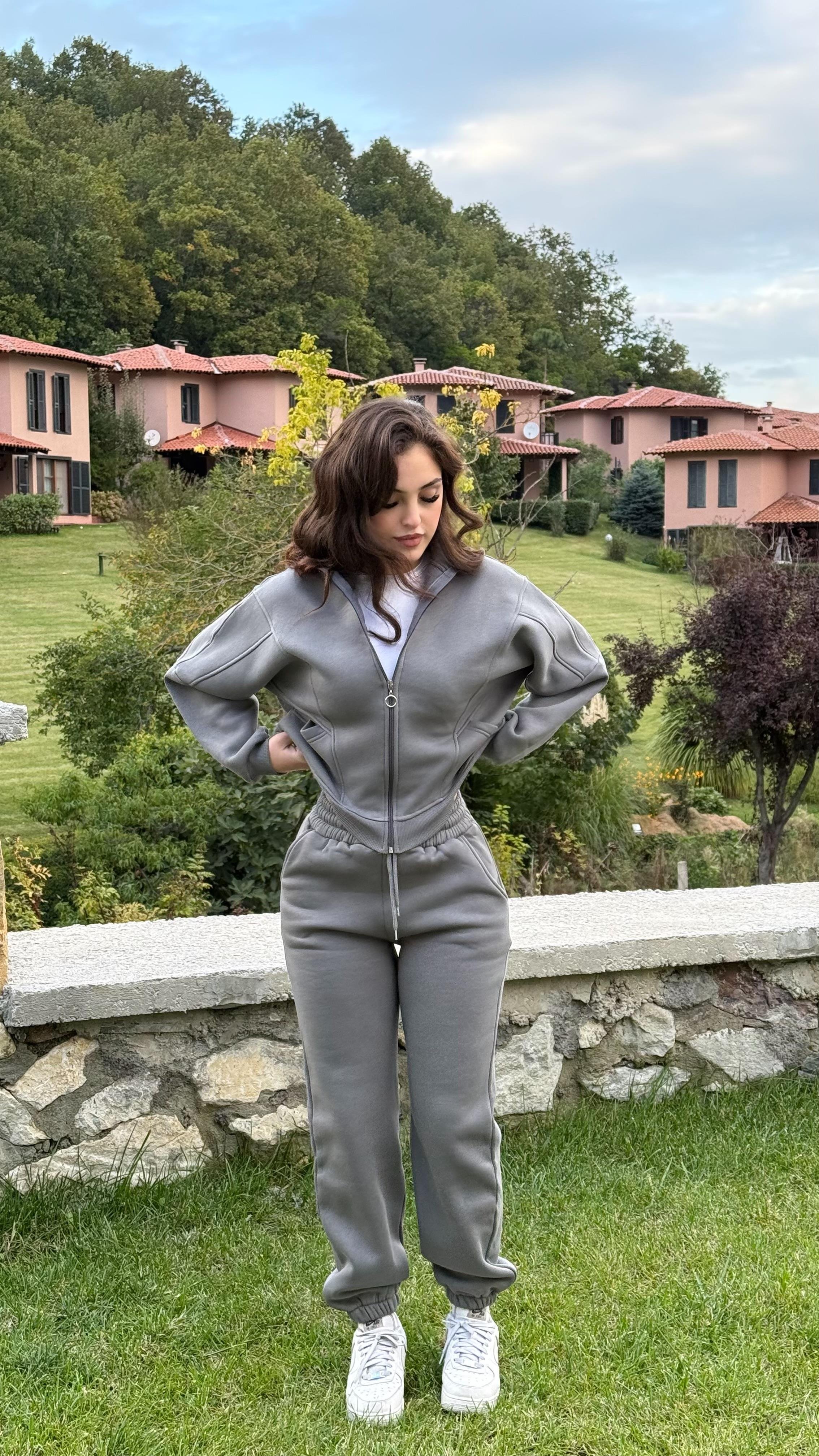 Comfort Basıc Eşofman Takımı Antrasit