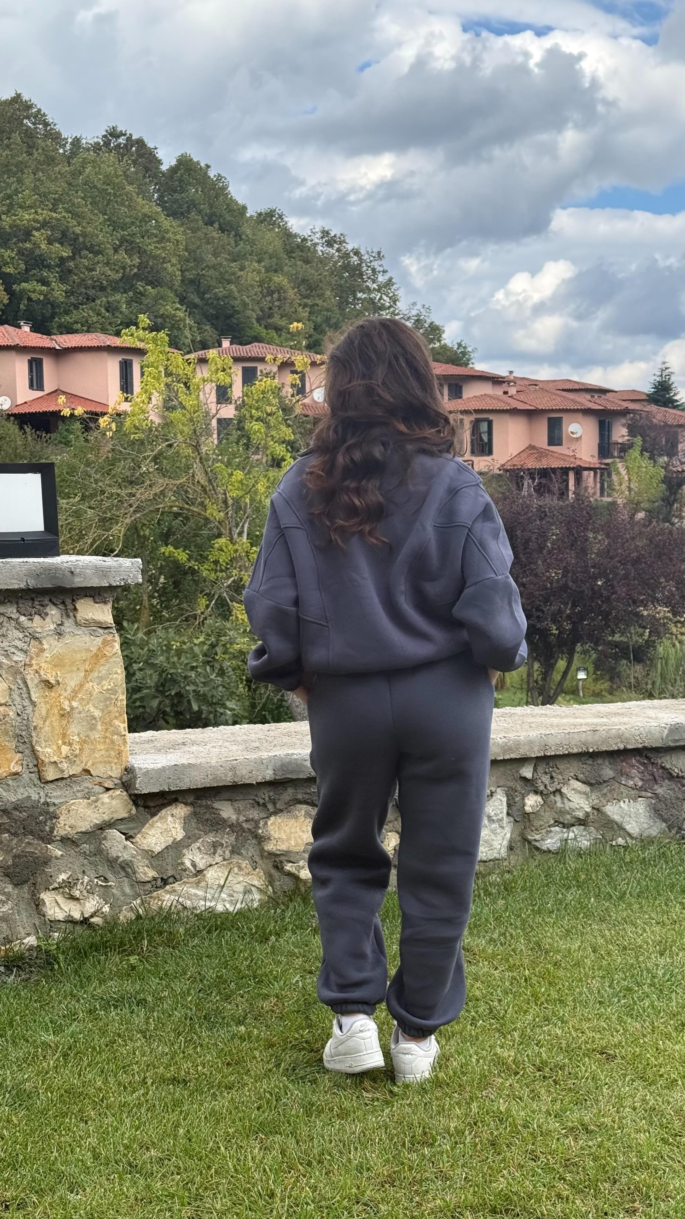 Comfort Basıc Eşofman Takımı İndigo