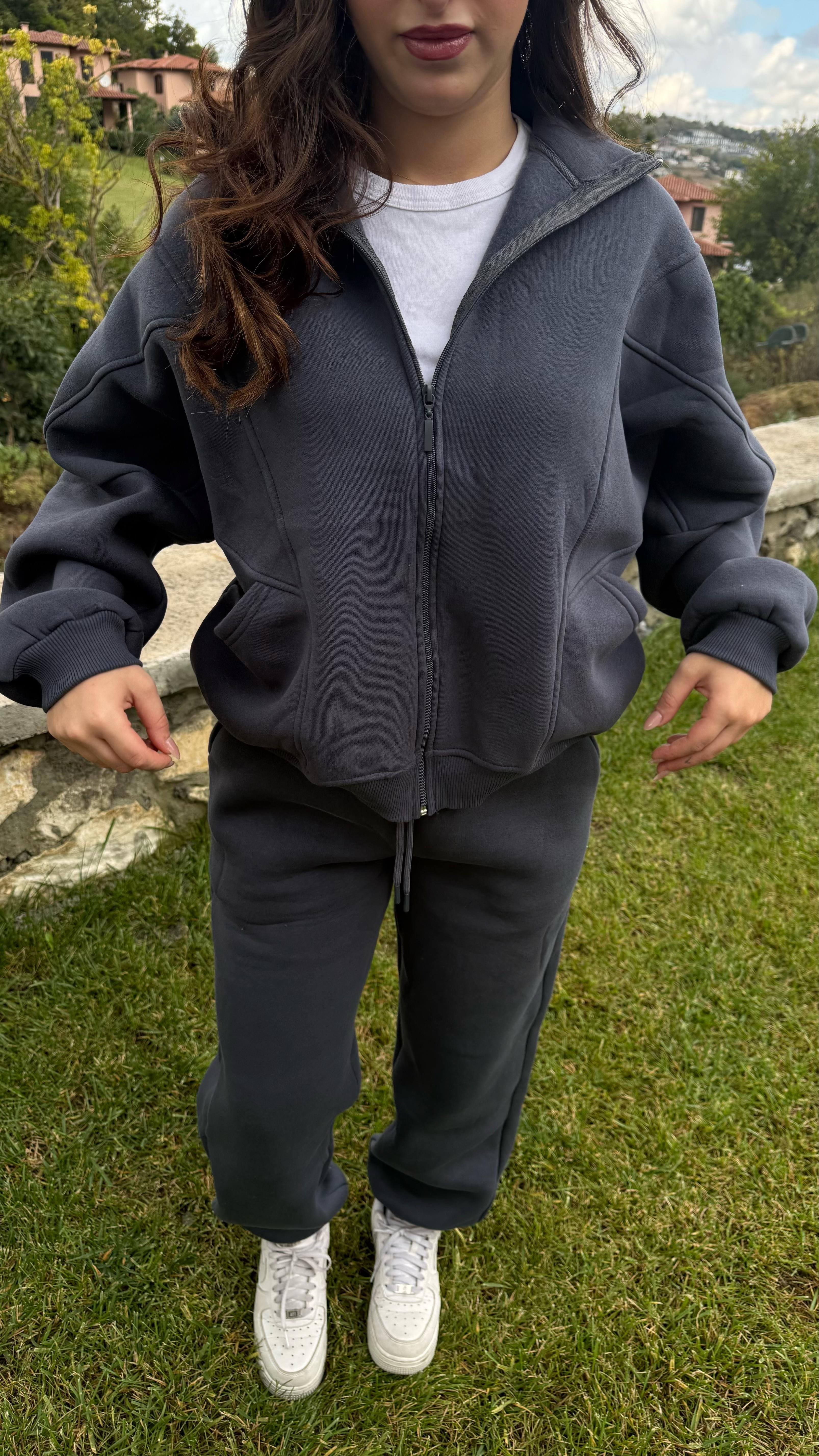 Comfort Basıc Eşofman Takımı İndigo