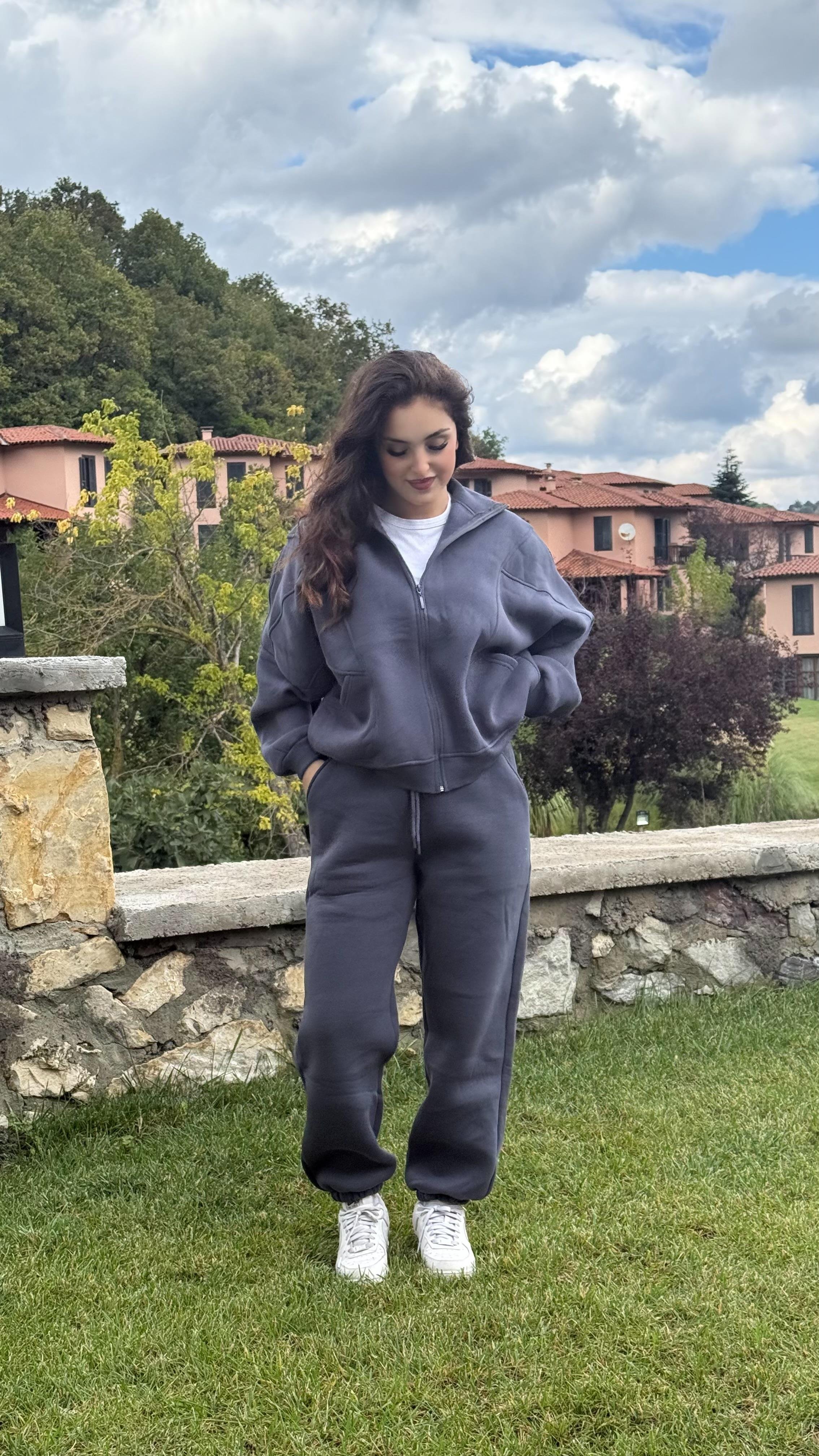 Comfort Basıc Eşofman Takımı İndigo