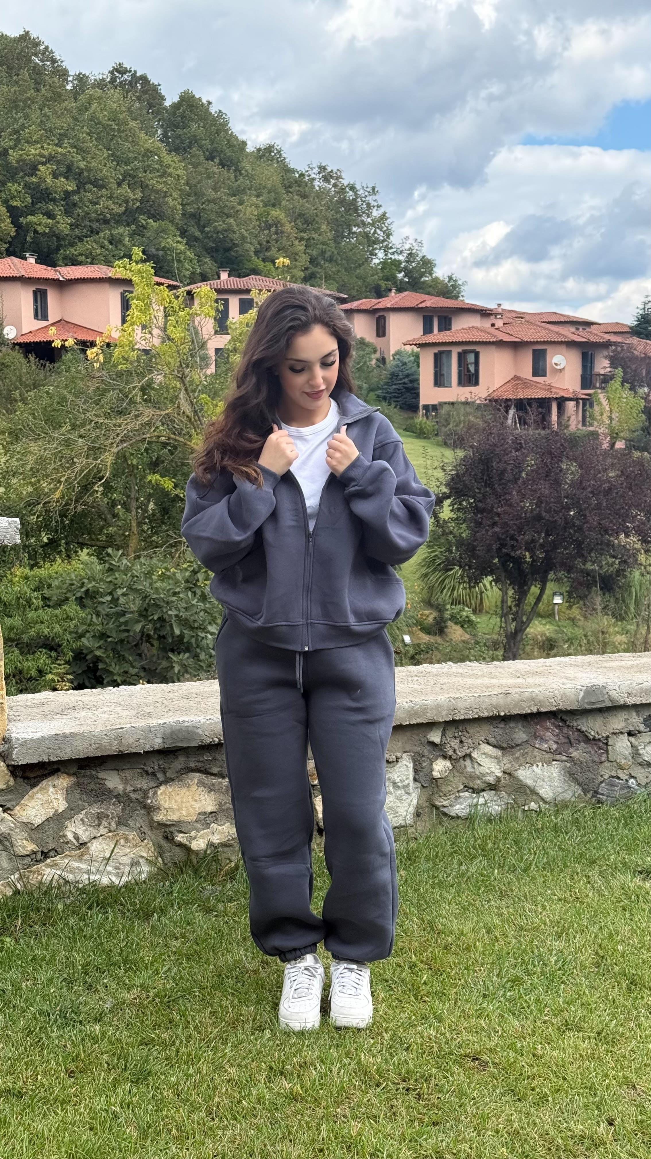 Comfort Basıc Eşofman Takımı İndigo