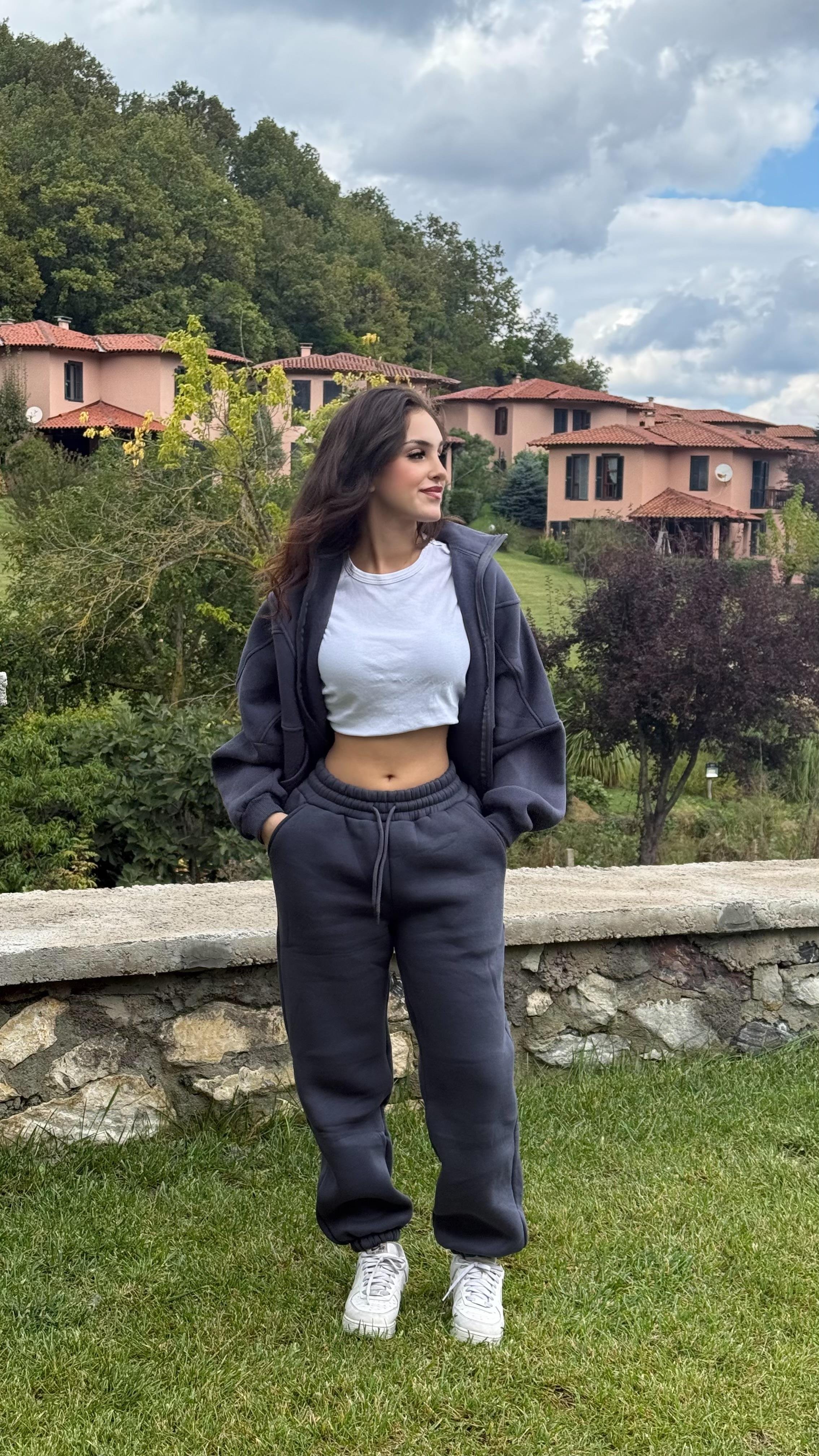 Comfort Basıc Eşofman Takımı İndigo