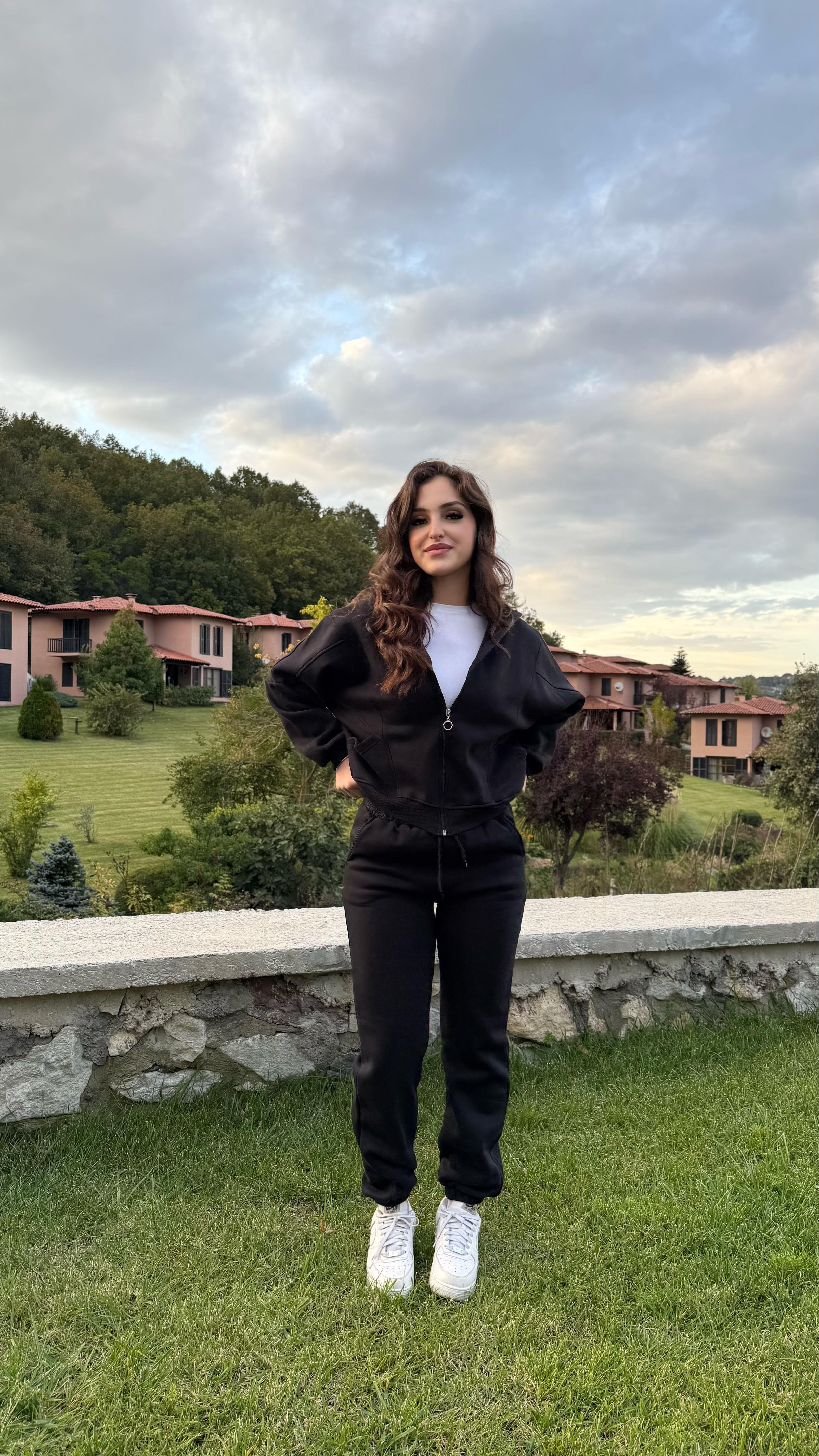 Comfort Basıc Eşofman Takımı Siyah