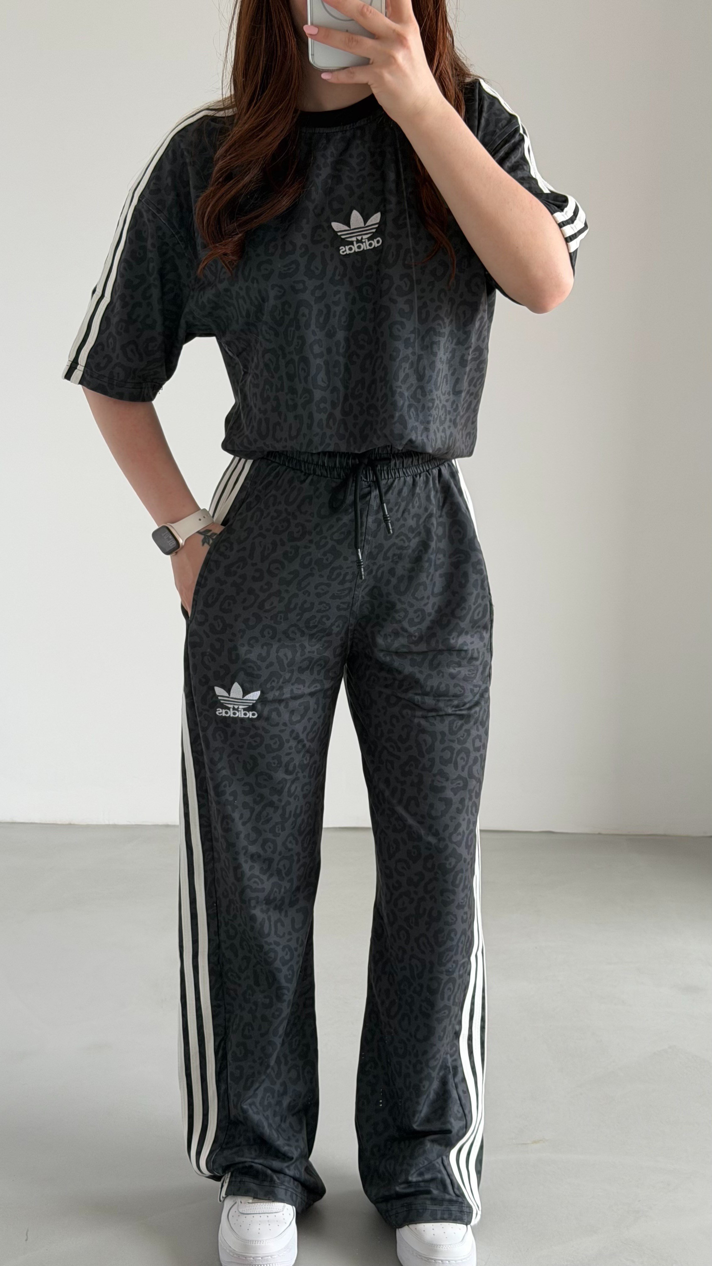 Cool Leopar Takım Antırasit 