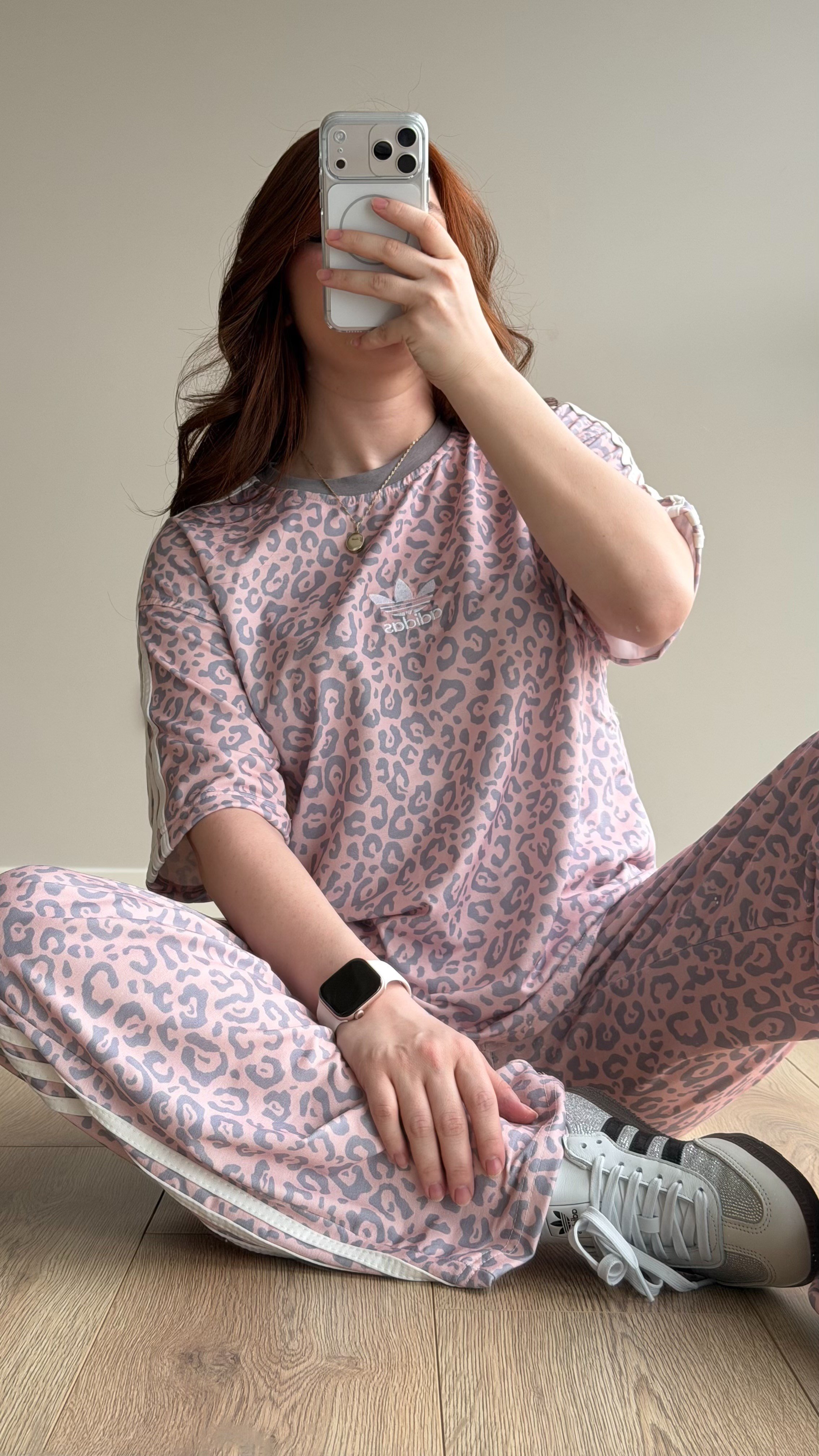 Cool Leopar Takım Pembe