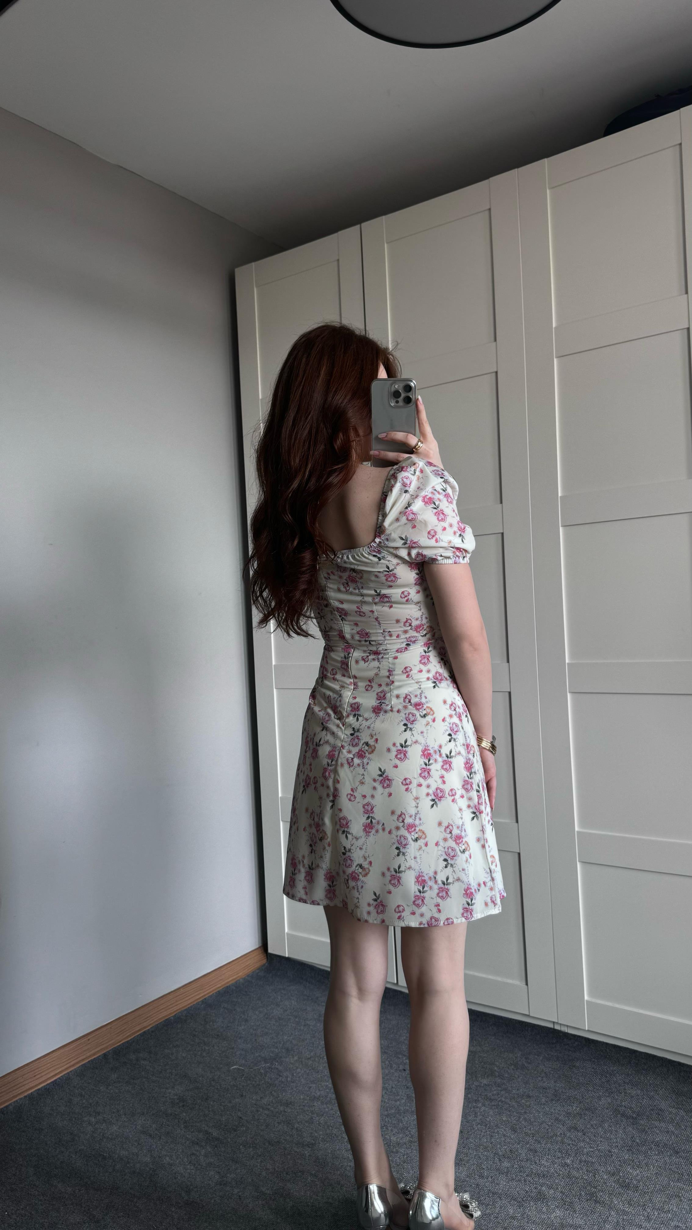 Daniella Mini Pembe Elbise