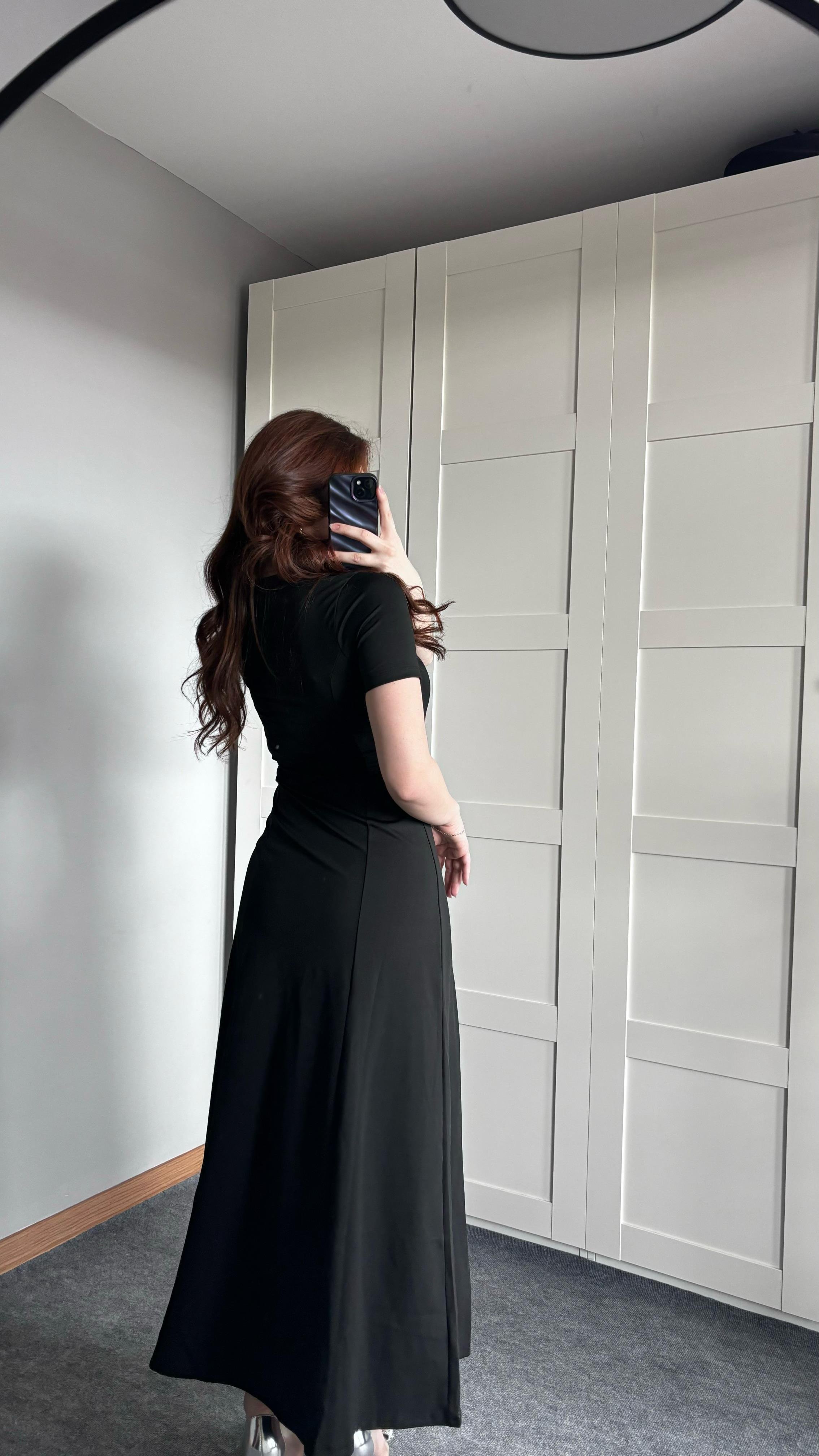 Dark Women Siyah Elbise