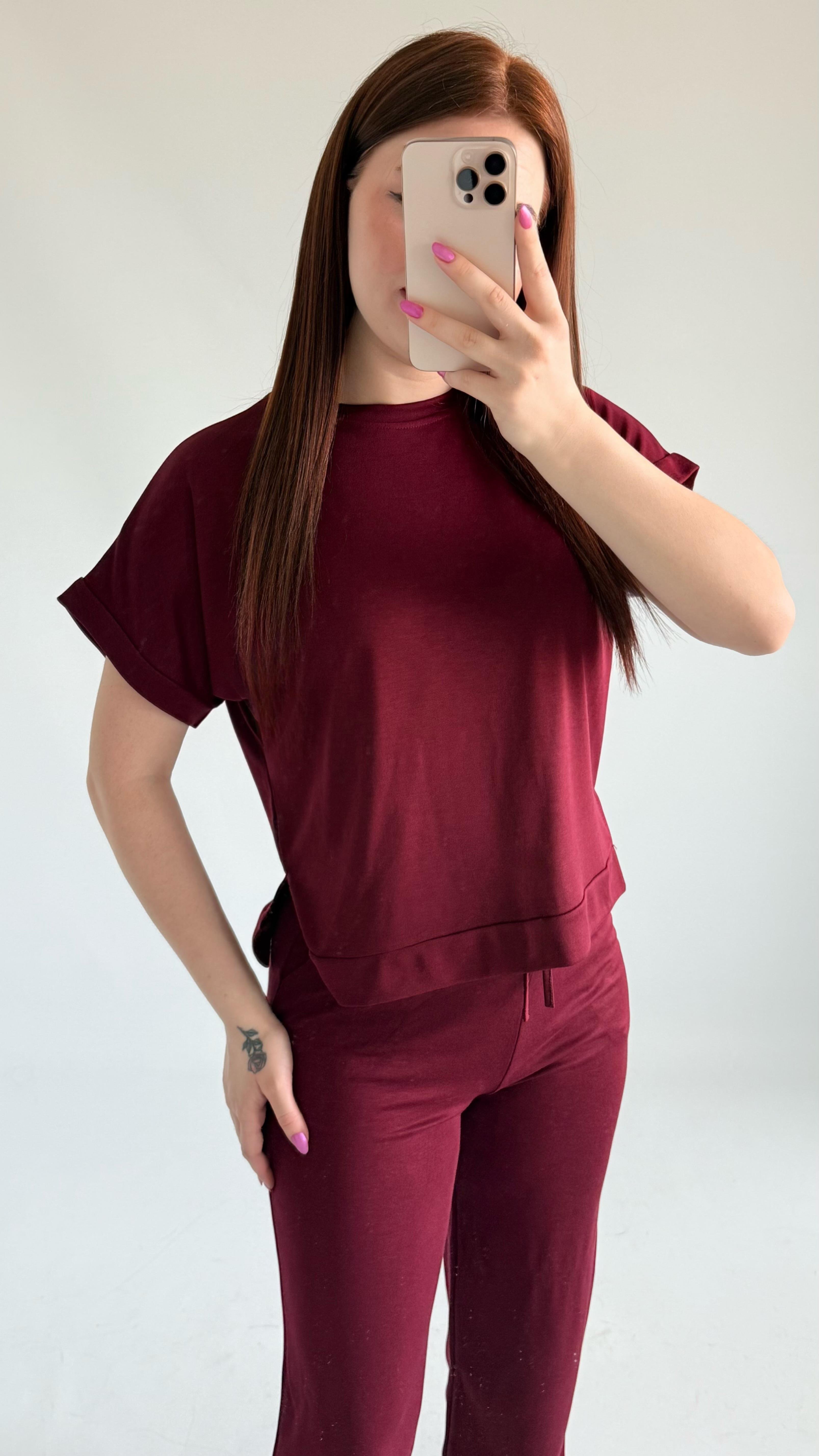 Days Modal Eşofman Takımı Bordo