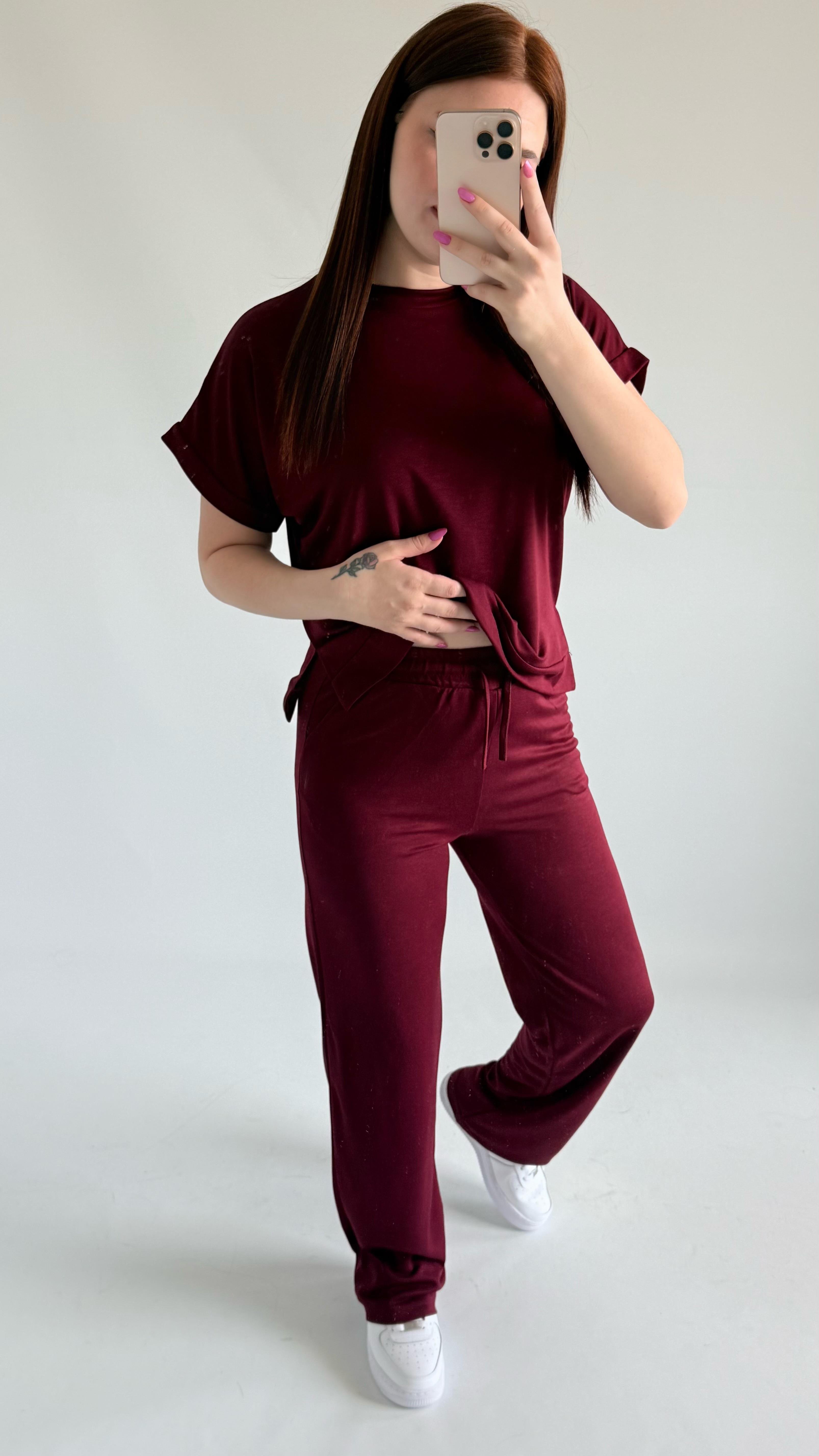 Days Modal Eşofman Takımı Bordo