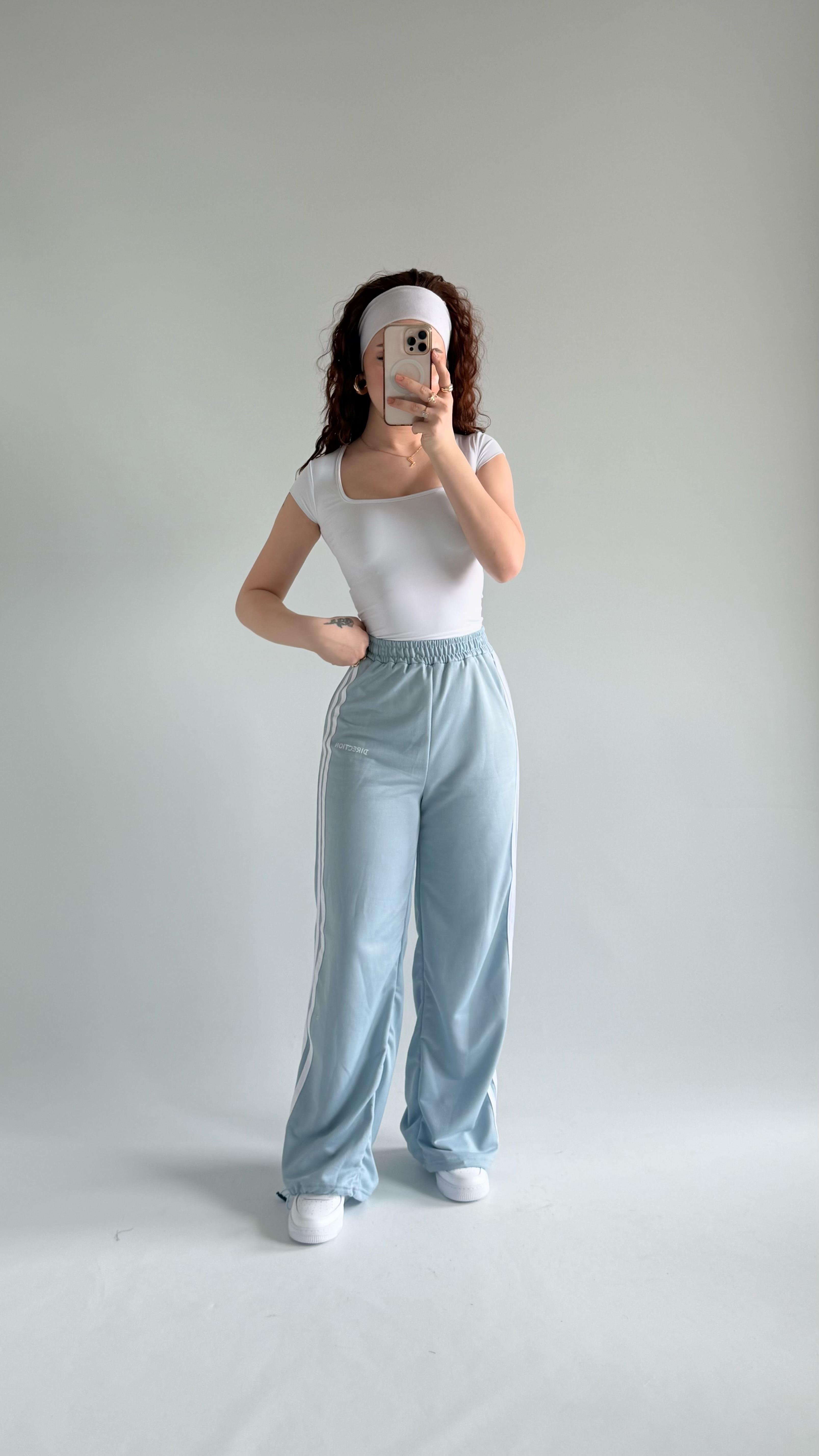 Dırectıon Ayarlanabilir Paça Eşofman Bebe Mavisi