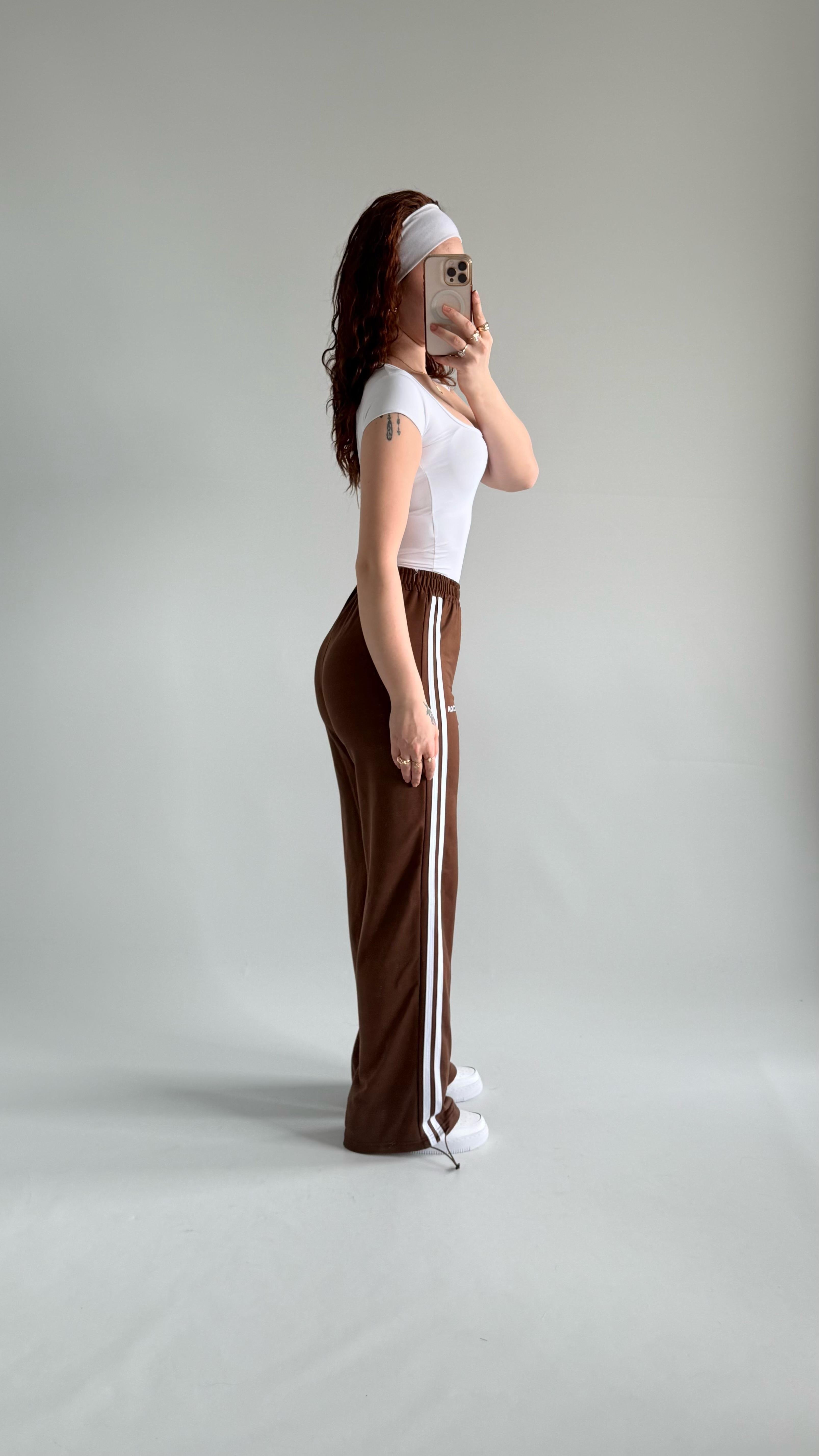 Dırectıon Ayarlanabilir Paça Eşofman Kahverengi