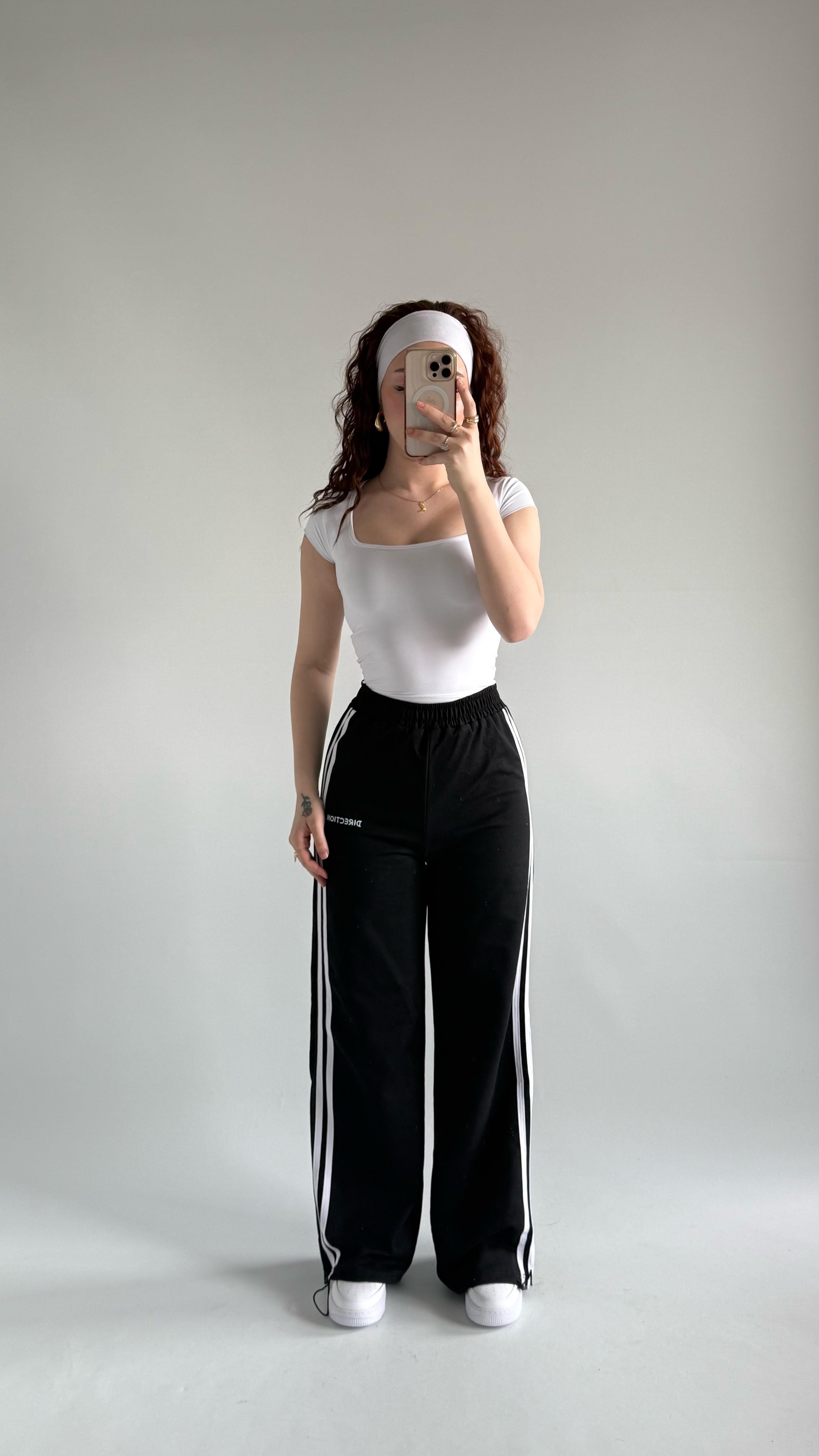 Dırectıon Ayarlanabilir Paça Eşofman Siyah