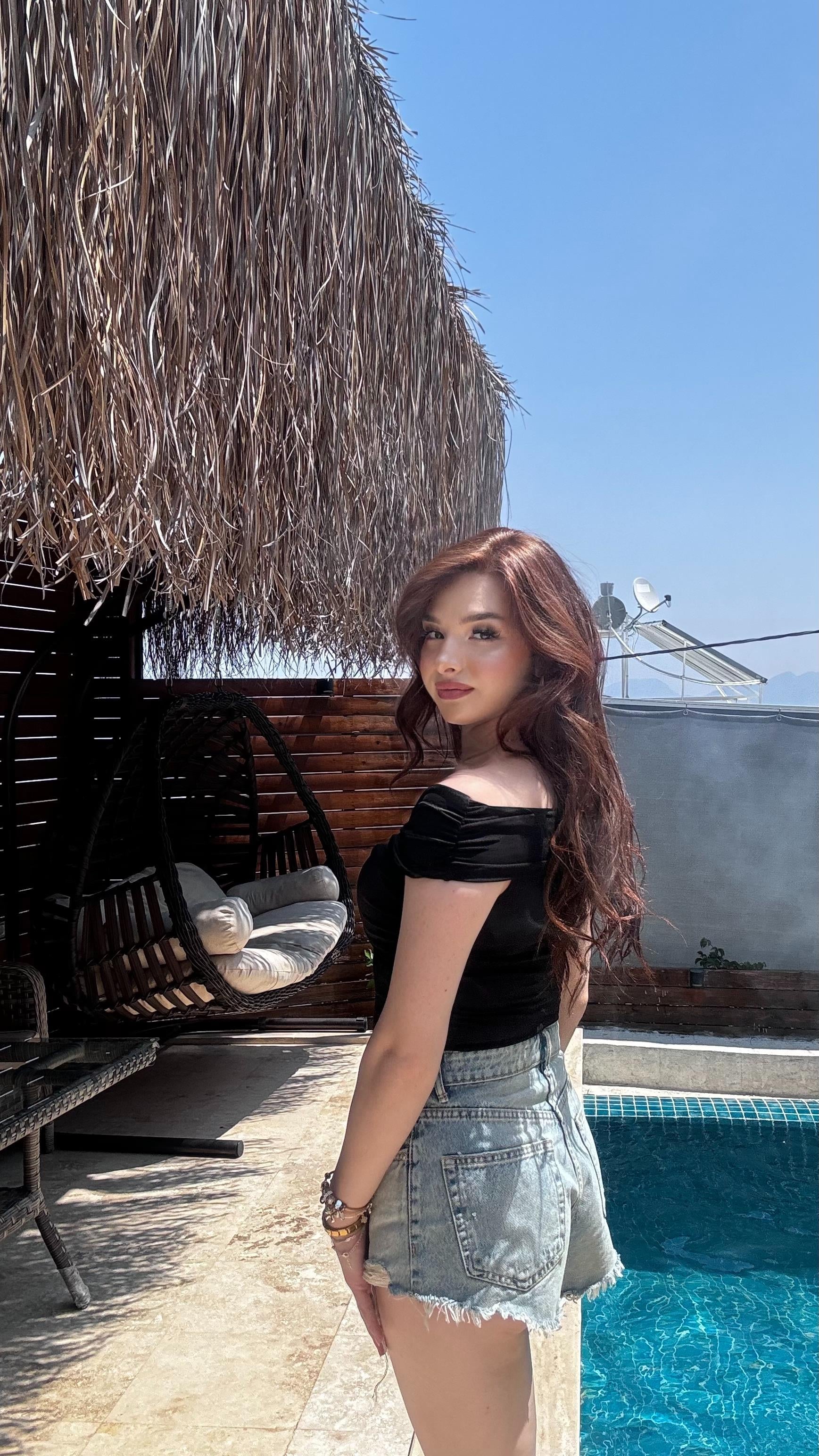 Düğüm Kayık Bluz Siyah