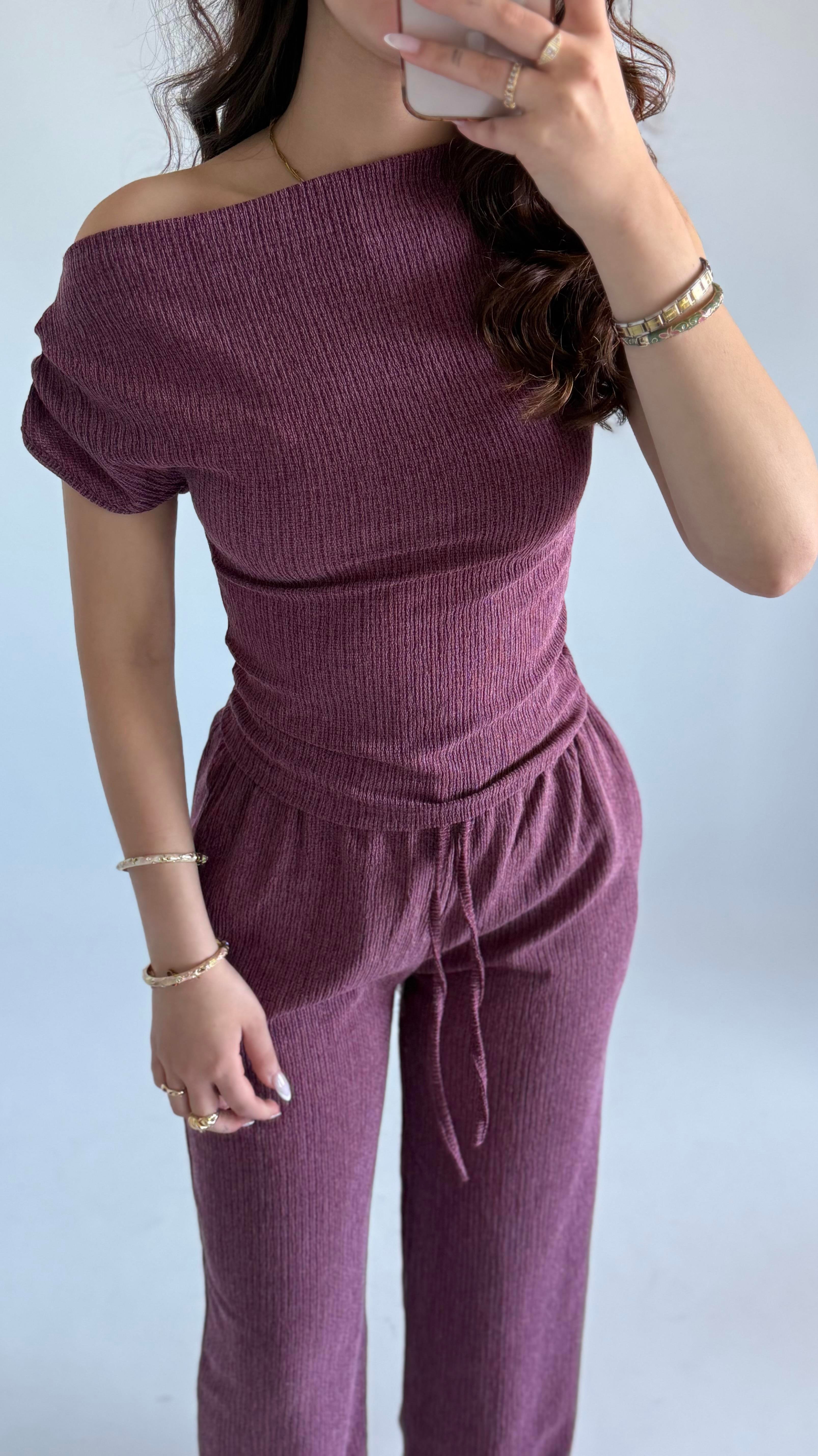 Escobar Merserize Takım Mor