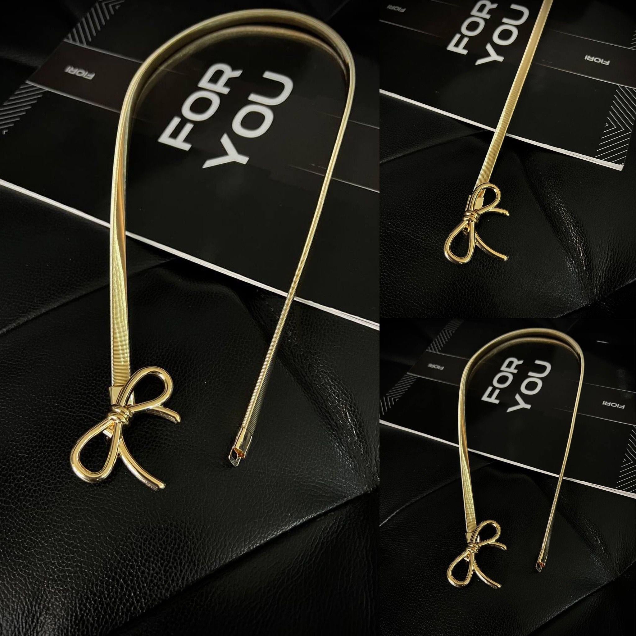 Fiyonk Gold Lastik Demir Kemer