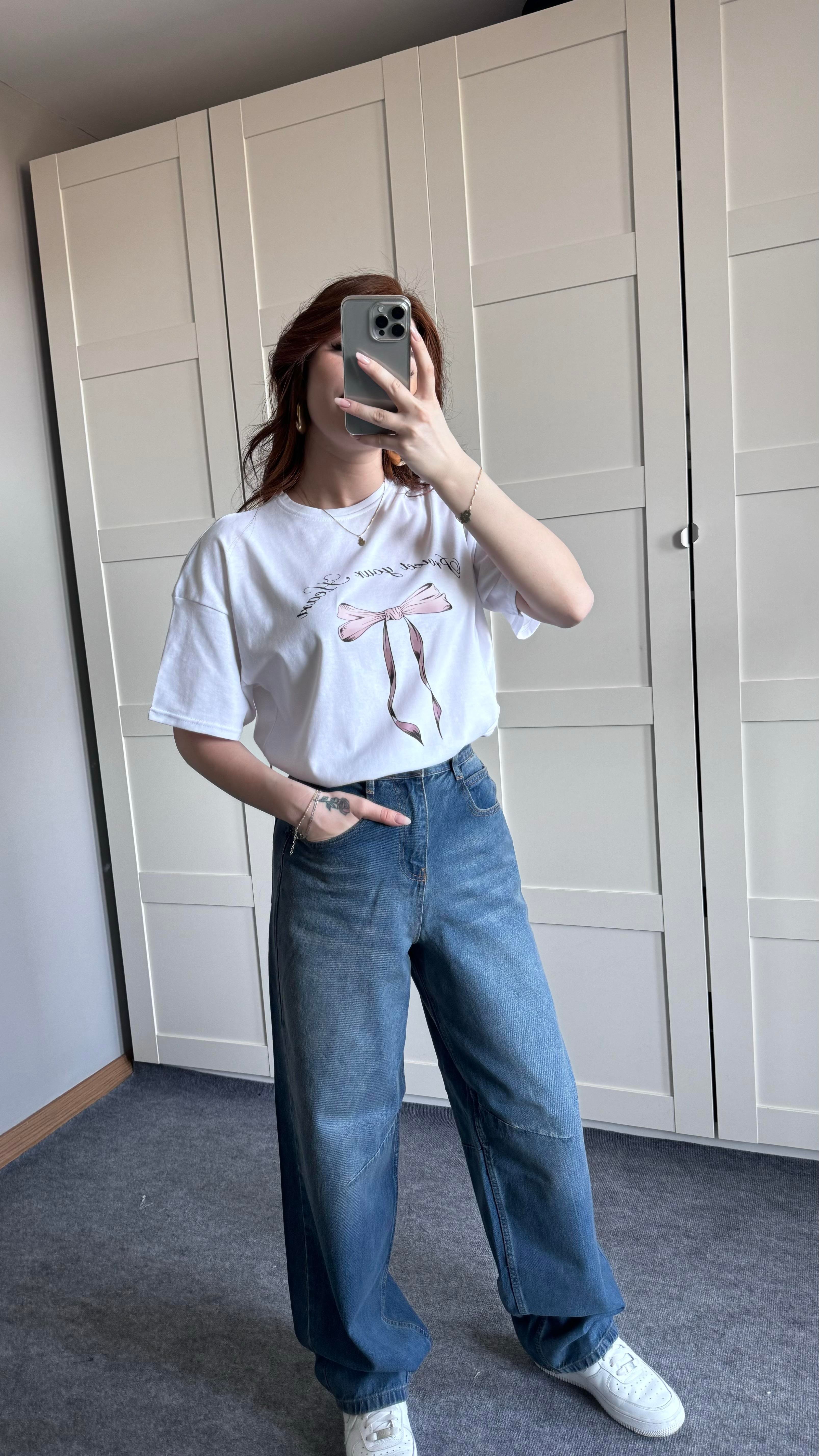 Fiyonk Oversize Tişört