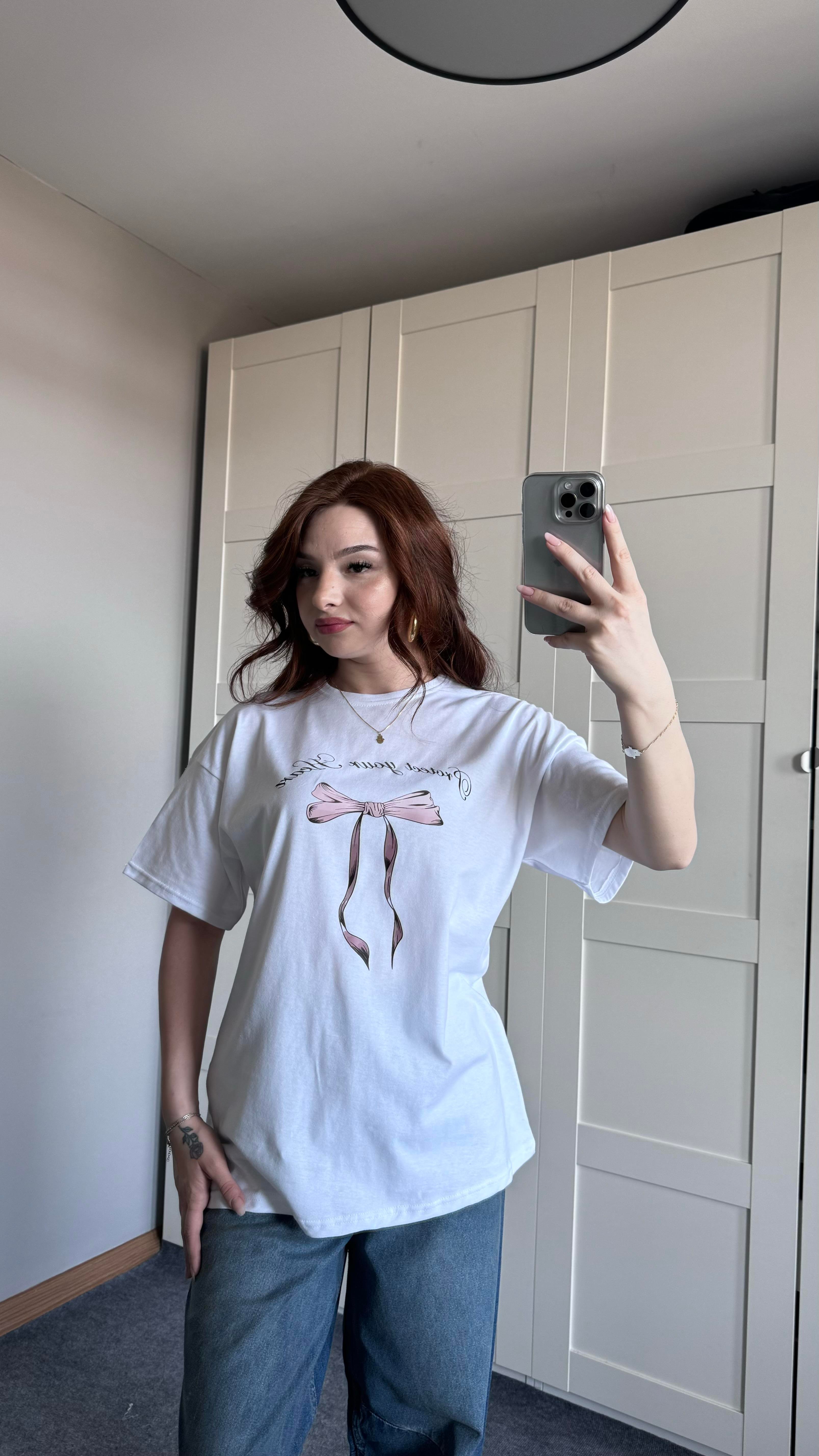 Fiyonk Oversize Tişört