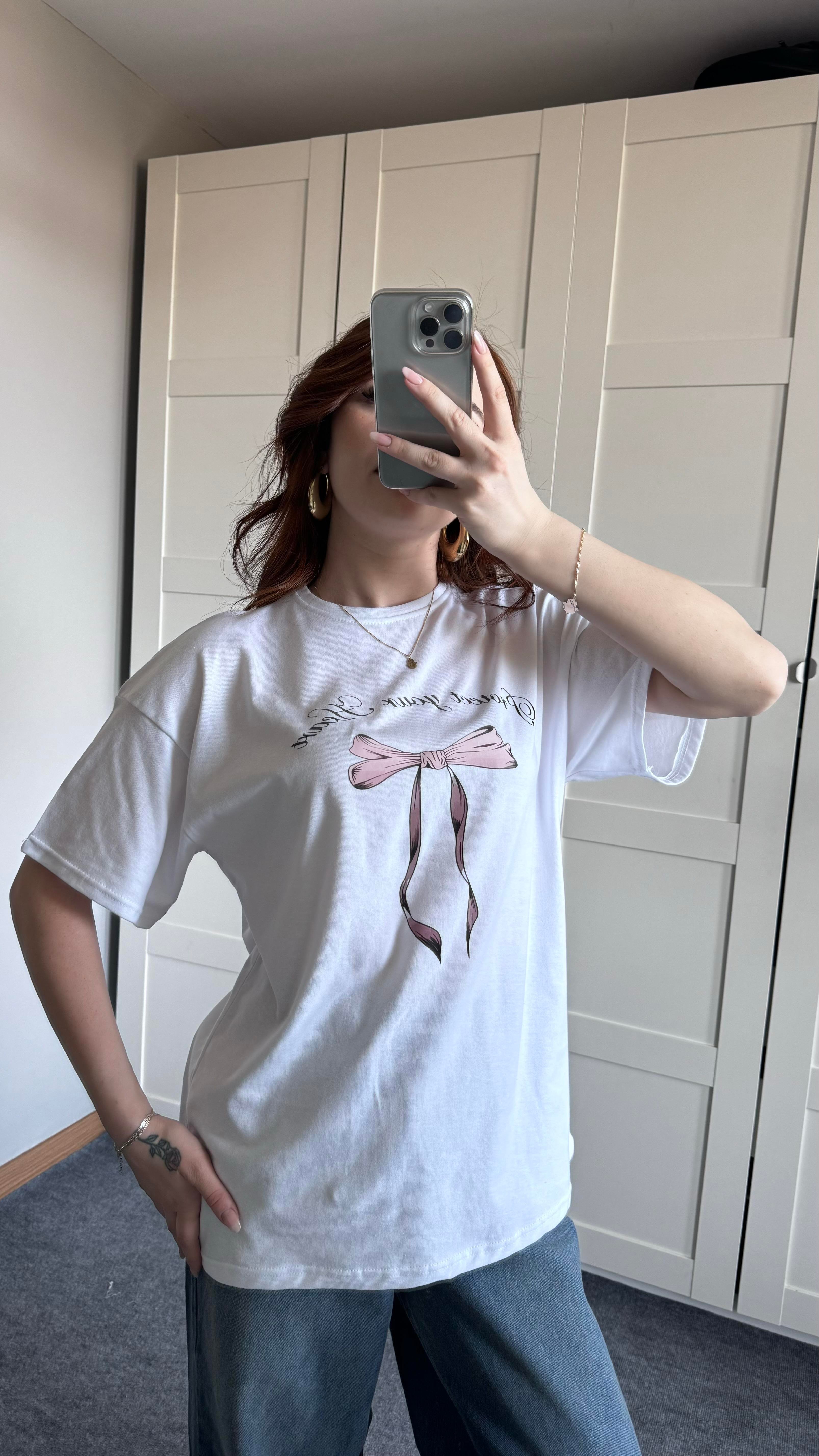 Fiyonk Oversize Tişört