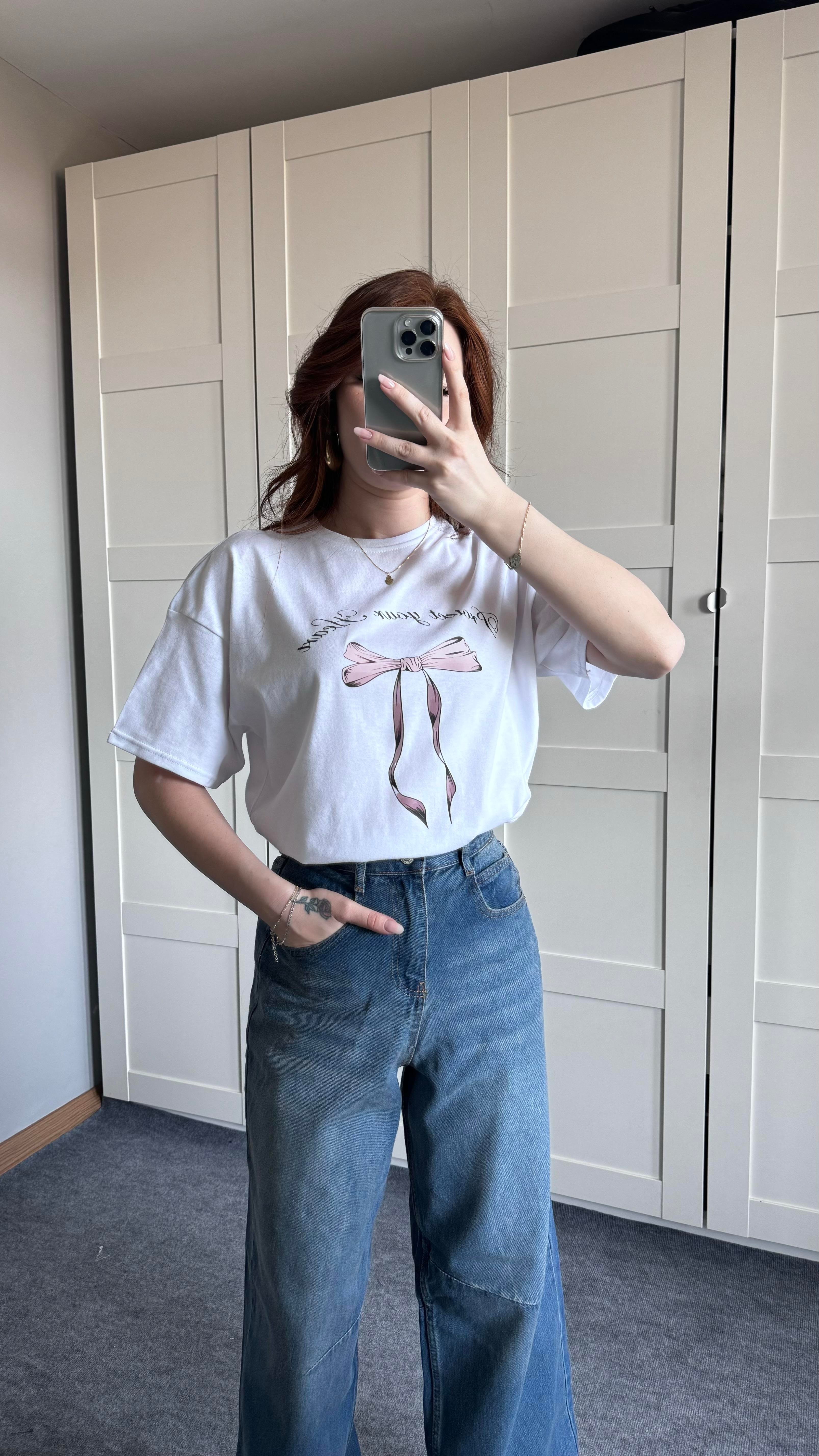 Fiyonk Oversize Tişört