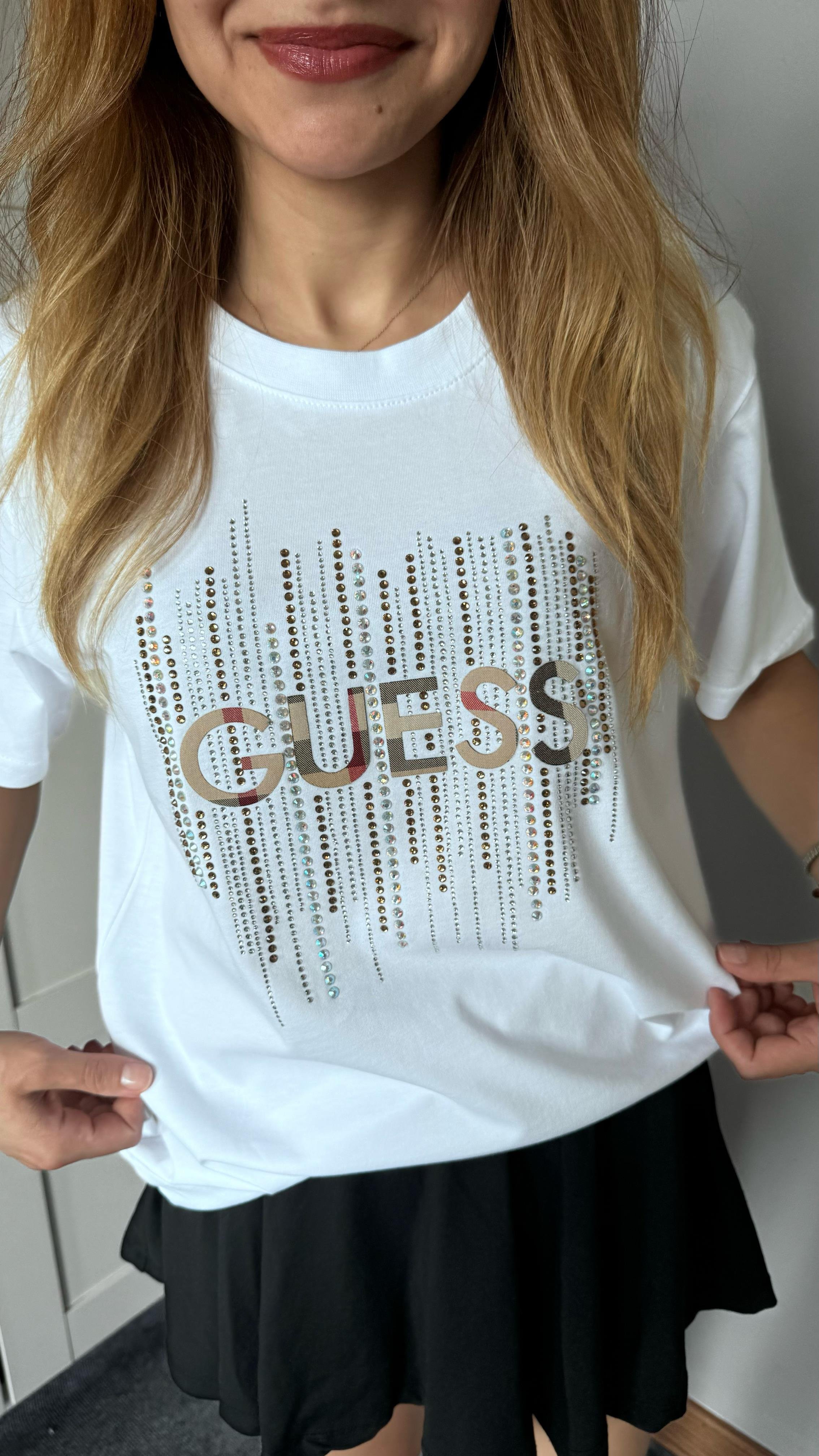 Guess Beyaz Tişört