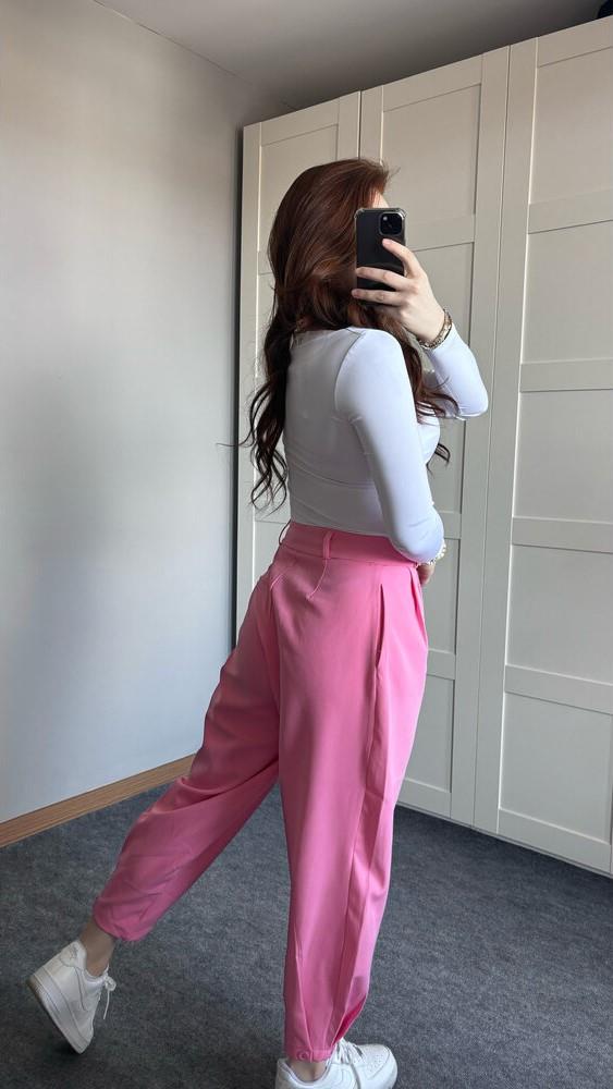Havuç Pantolon Pembe