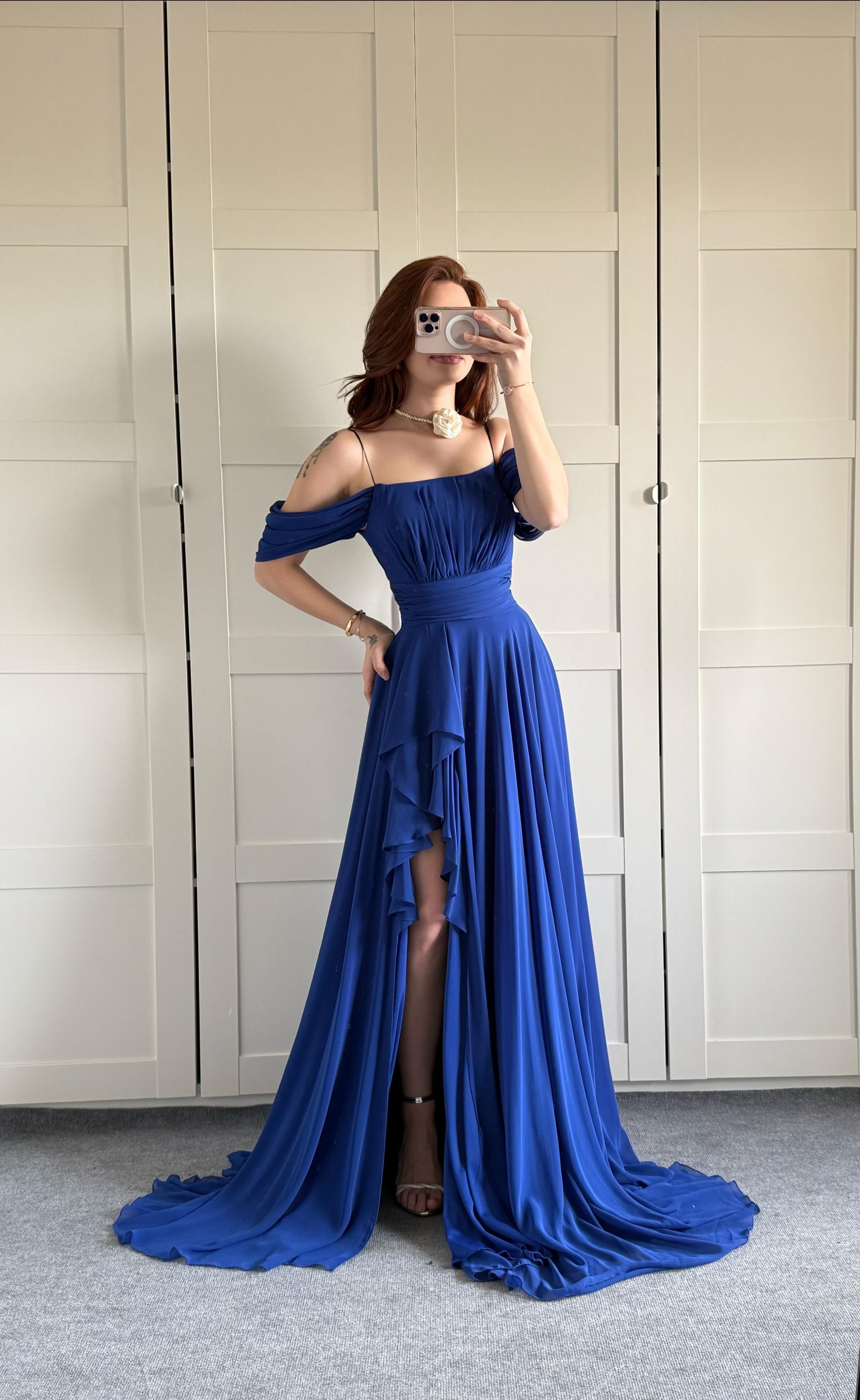 Helen Şifon Abiye Saks