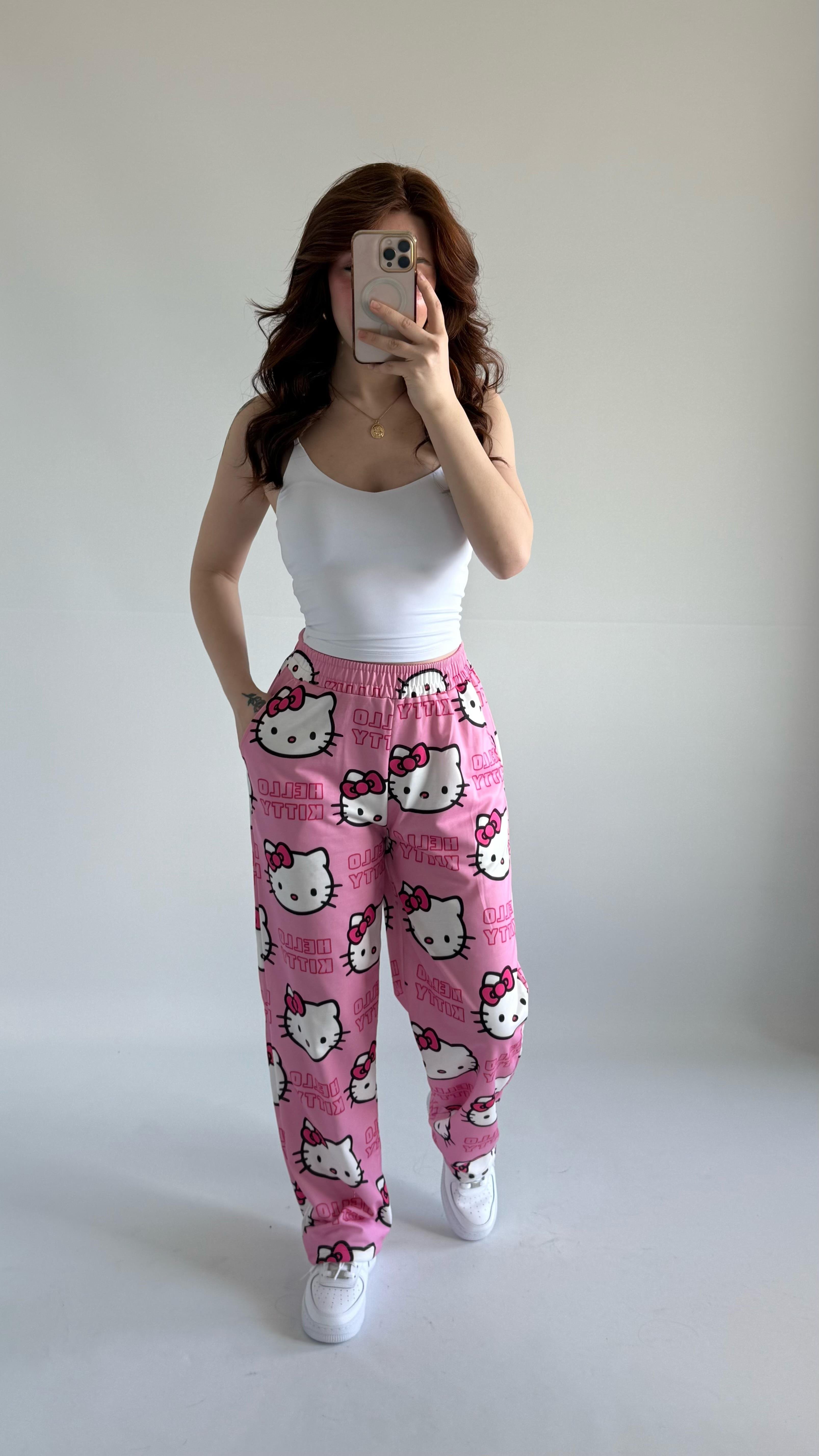 İcon Eşofman Hello Kitty Pembe