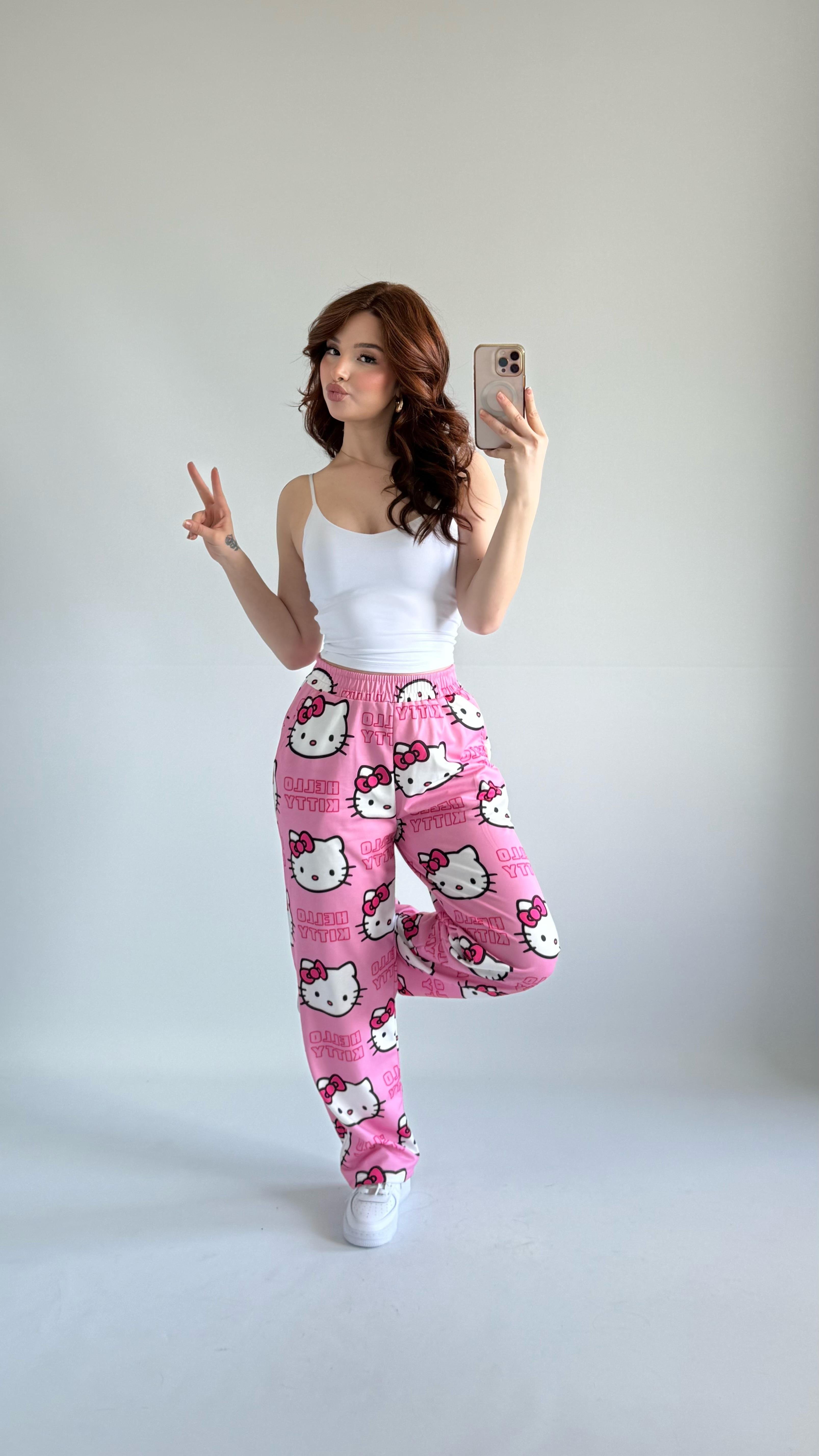 İcon Eşofman Hello Kitty Pembe