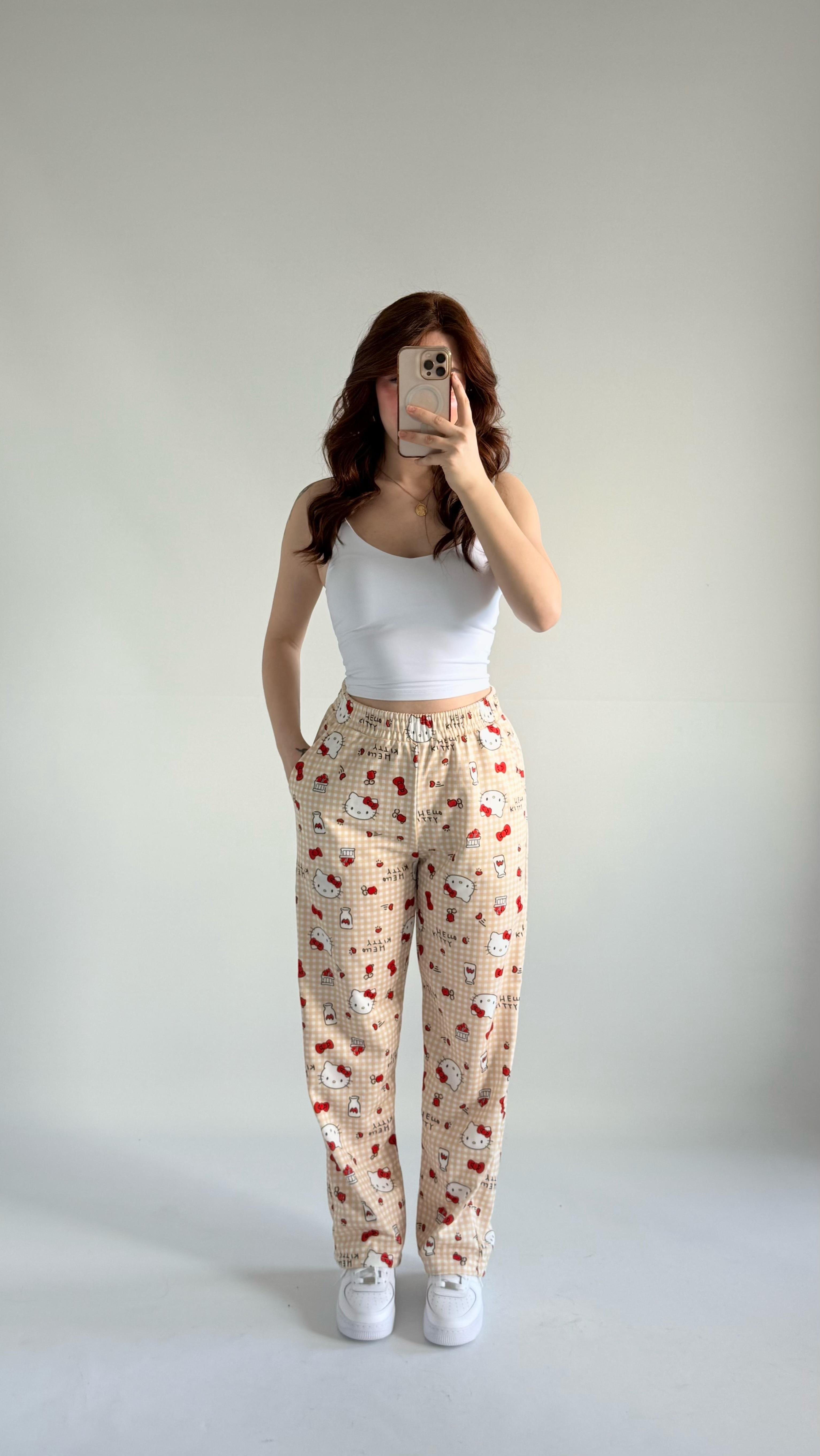 İcon Eşofman Hello Kitty Sarı