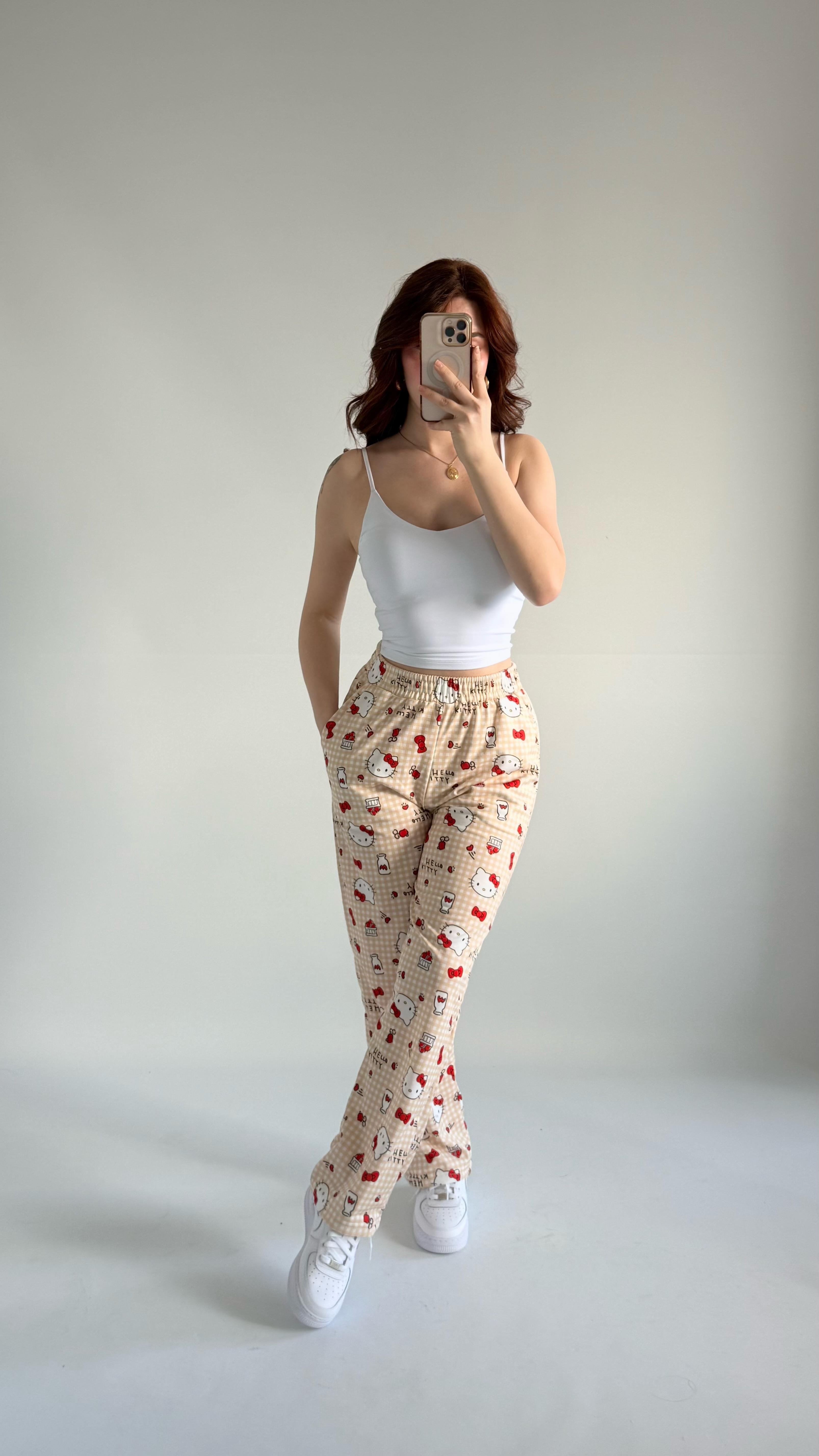 İcon Eşofman Hello Kitty Sarı