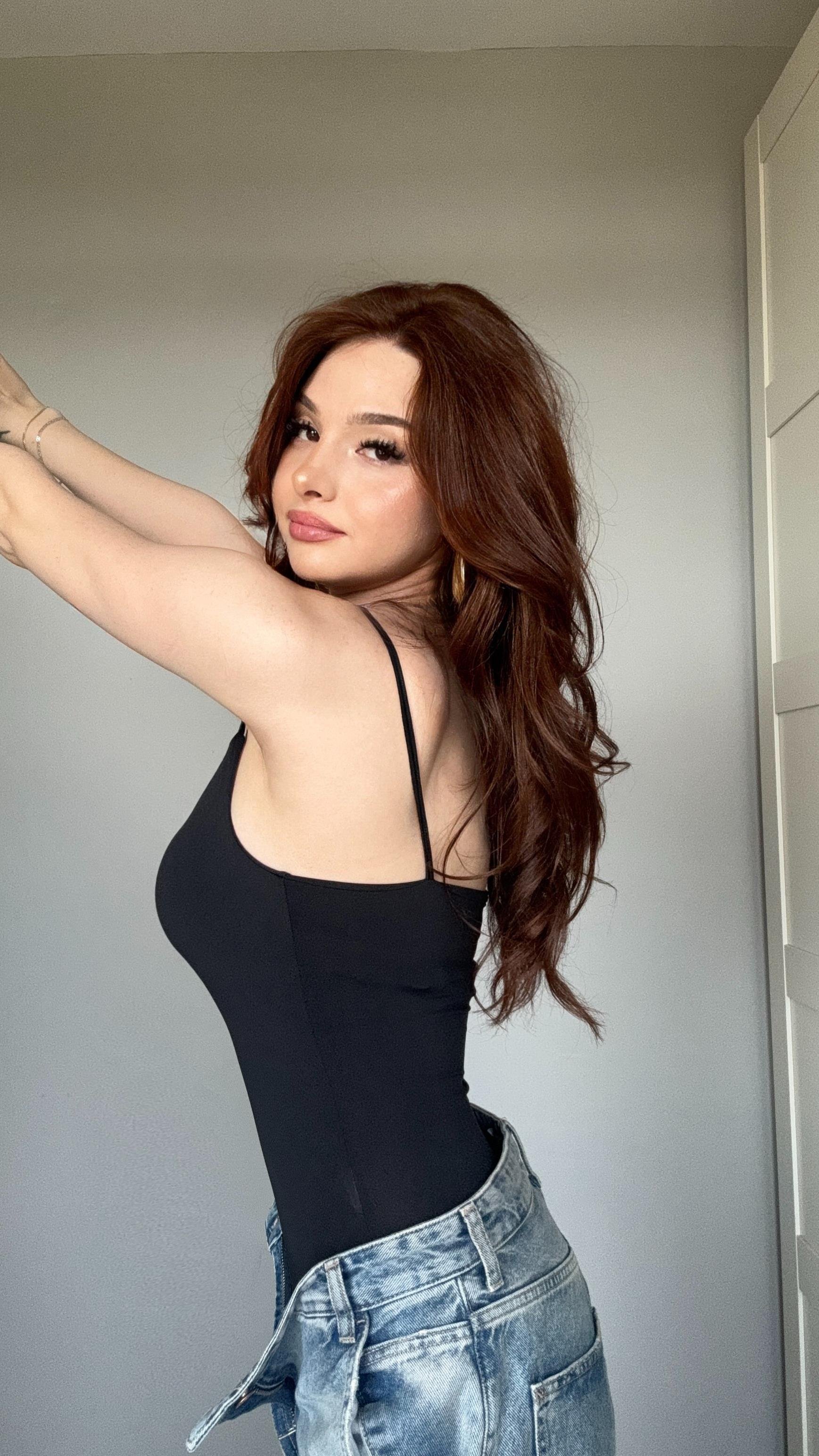 İp Askılı Bodysuit Siyah