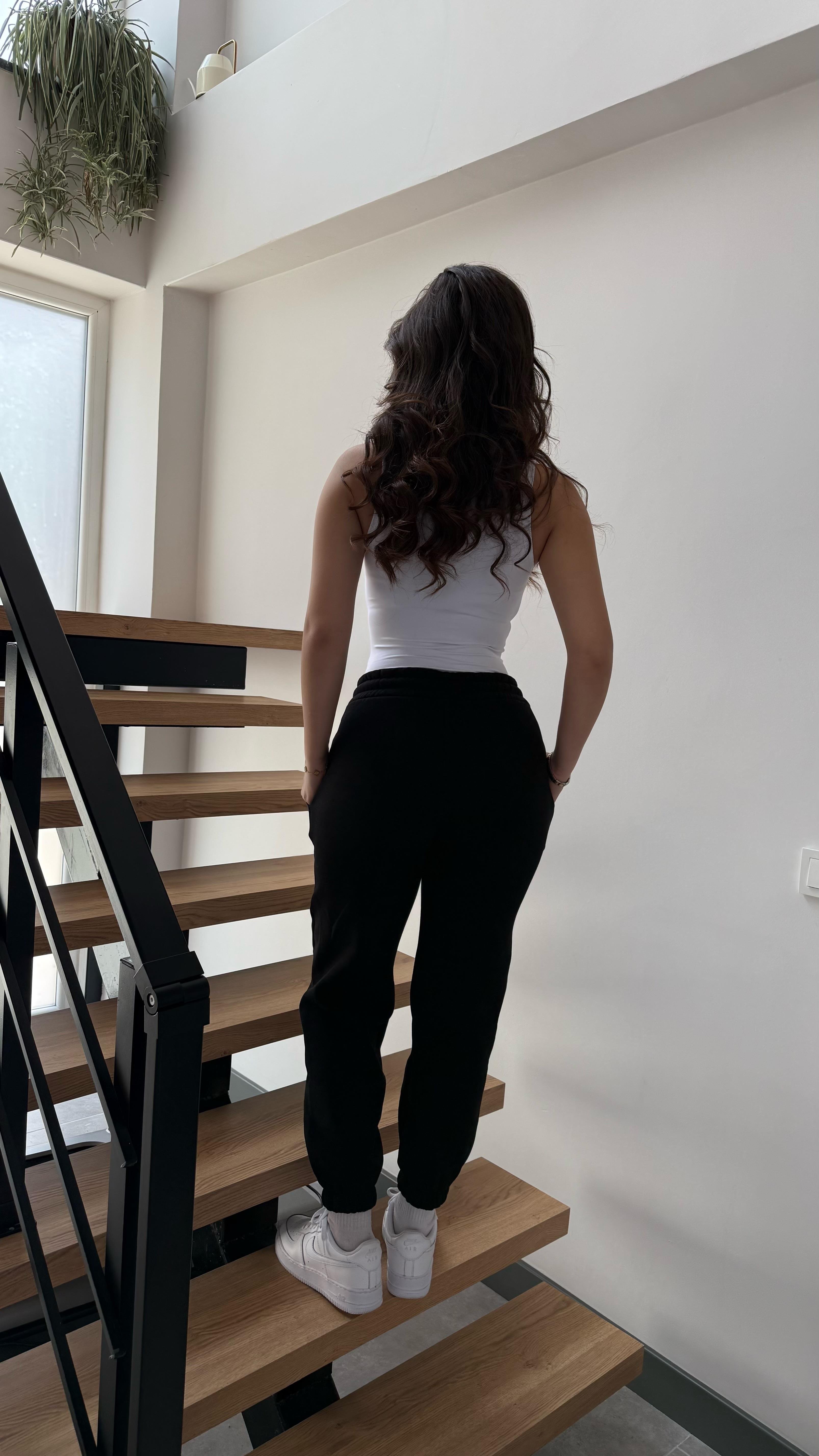 Jogger Lastikli Eşofman Siyah