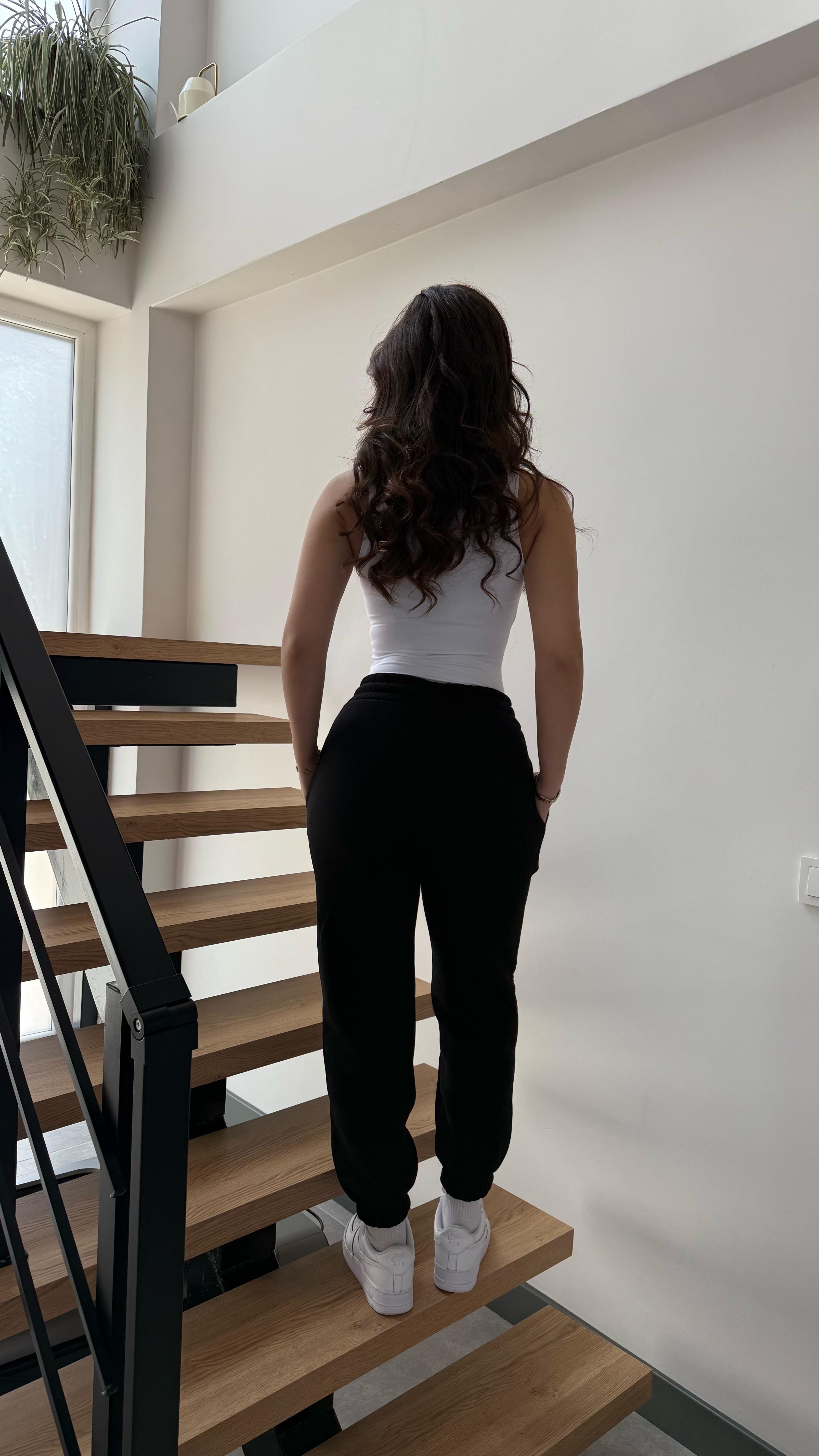 Jogger Lastikli Eşofman Siyah