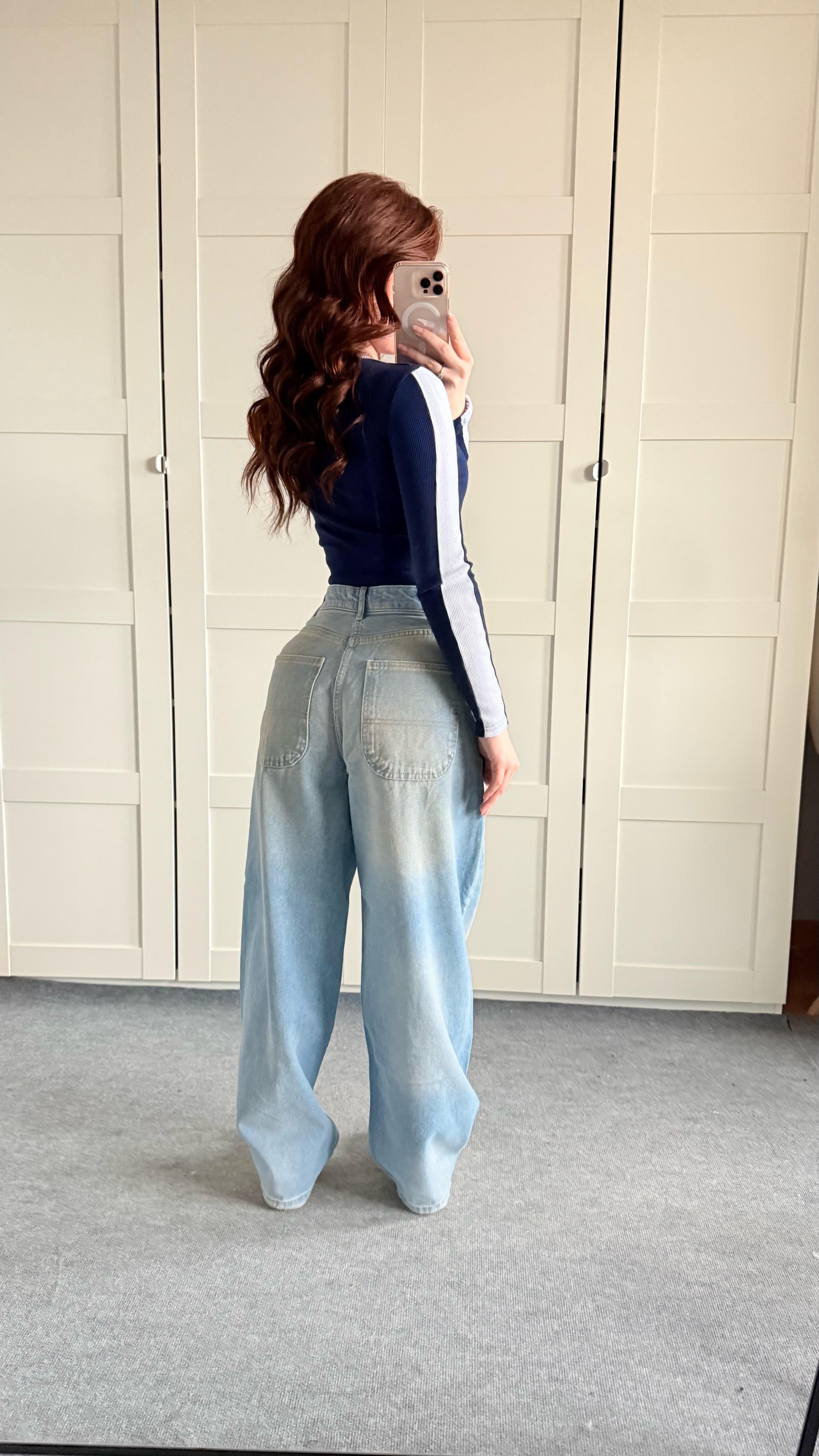 Kar Yıkamalı Jean Açık Mavi Marka Jean