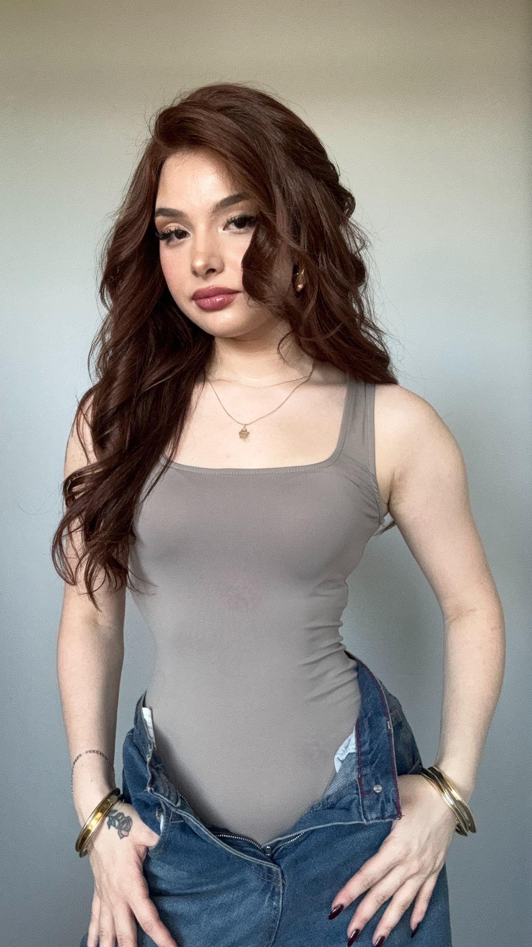 Kare Yaka Bodysuit Vizon