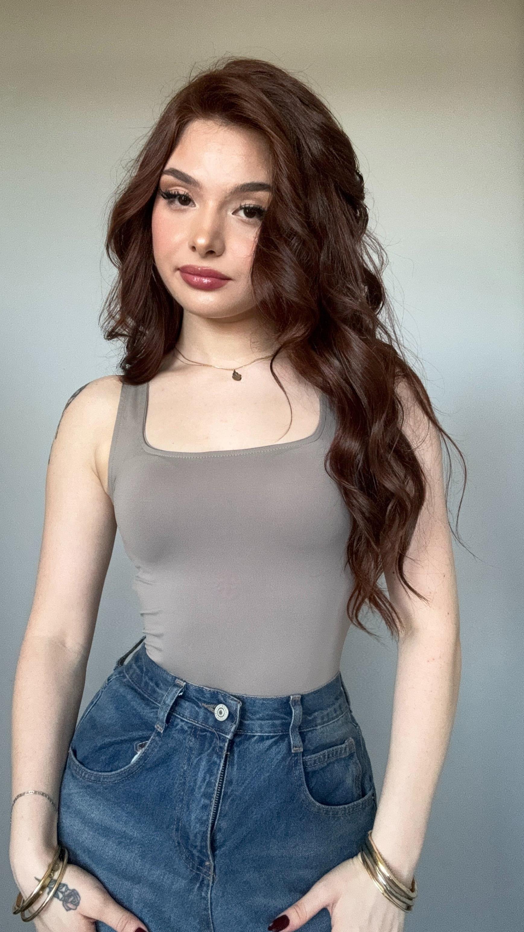 Kare Yaka Bodysuit Vizon