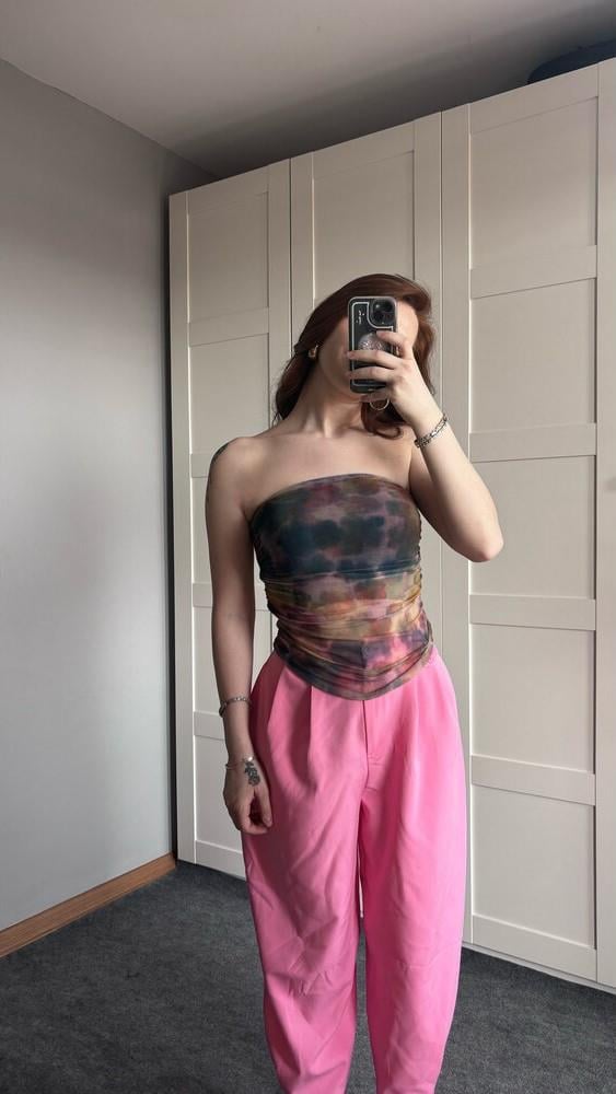 Karma Batik Tül Straplez