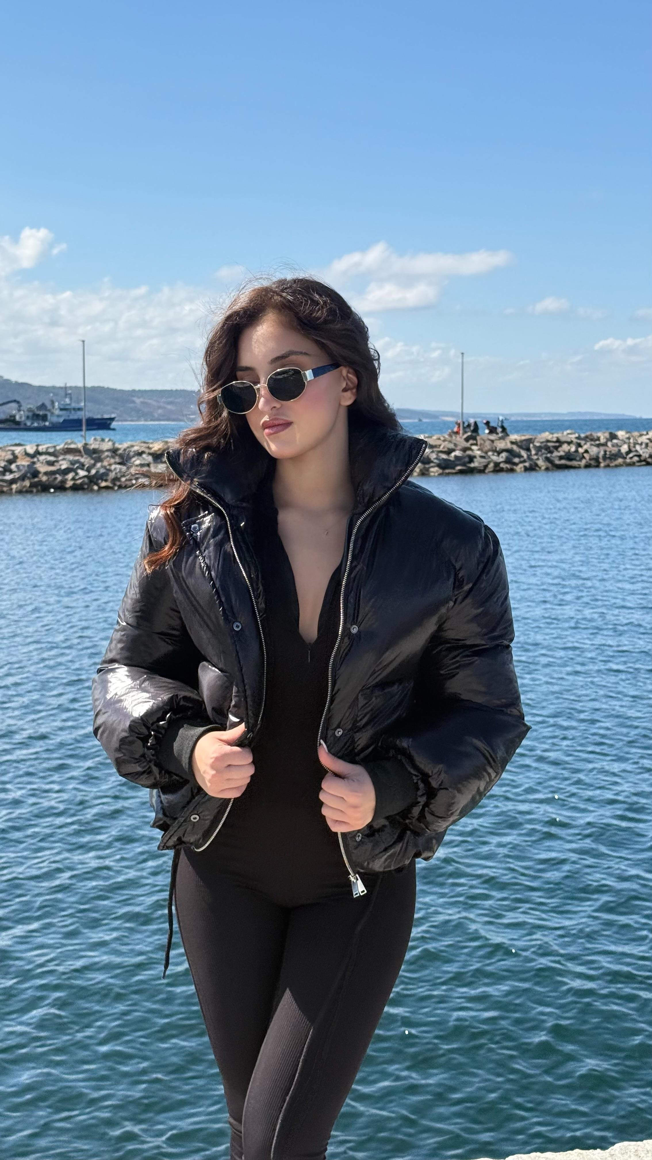 Kingsman Şişme Mont Siyah