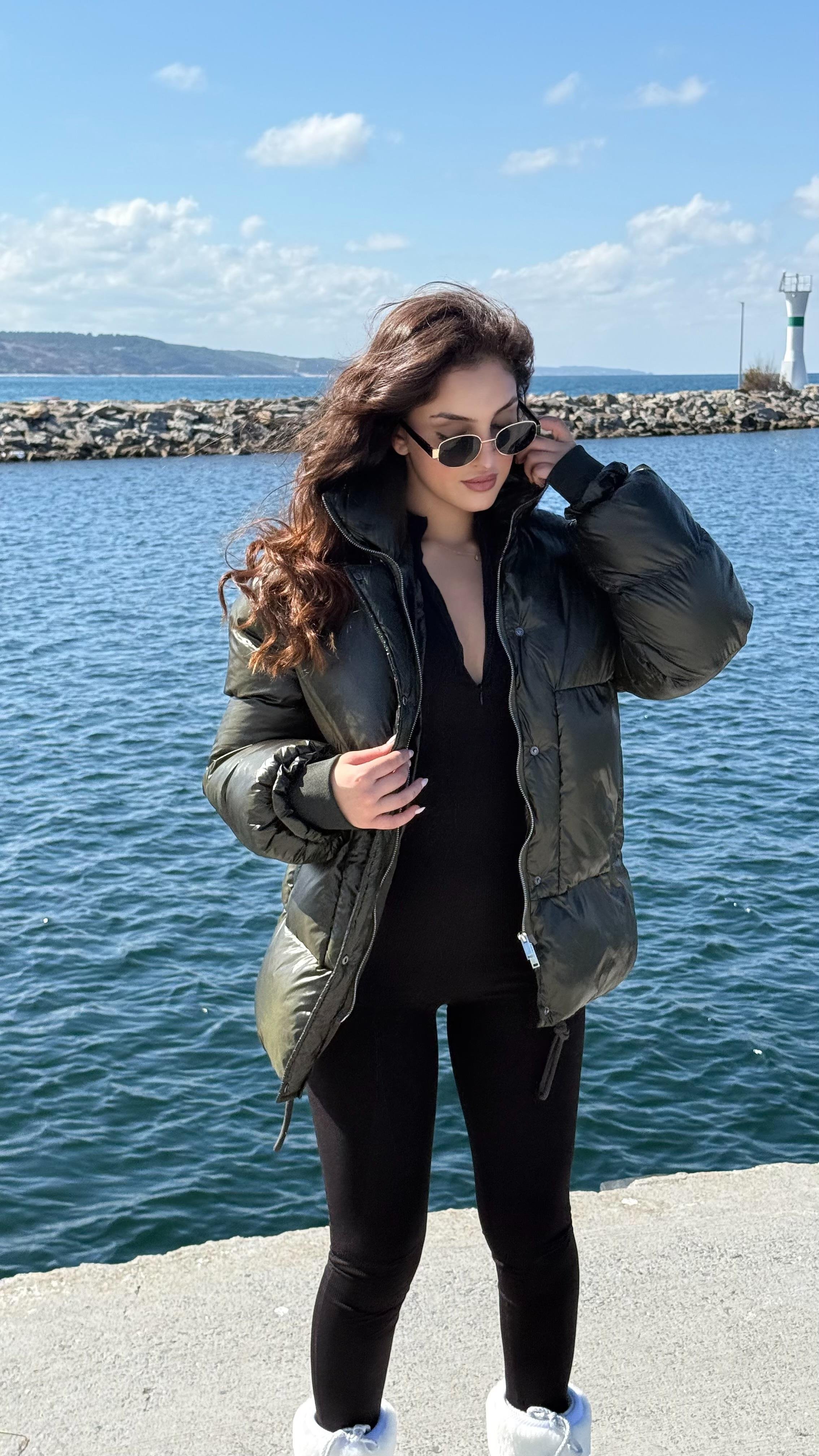 Kingsman Şişme Mont Yeşil