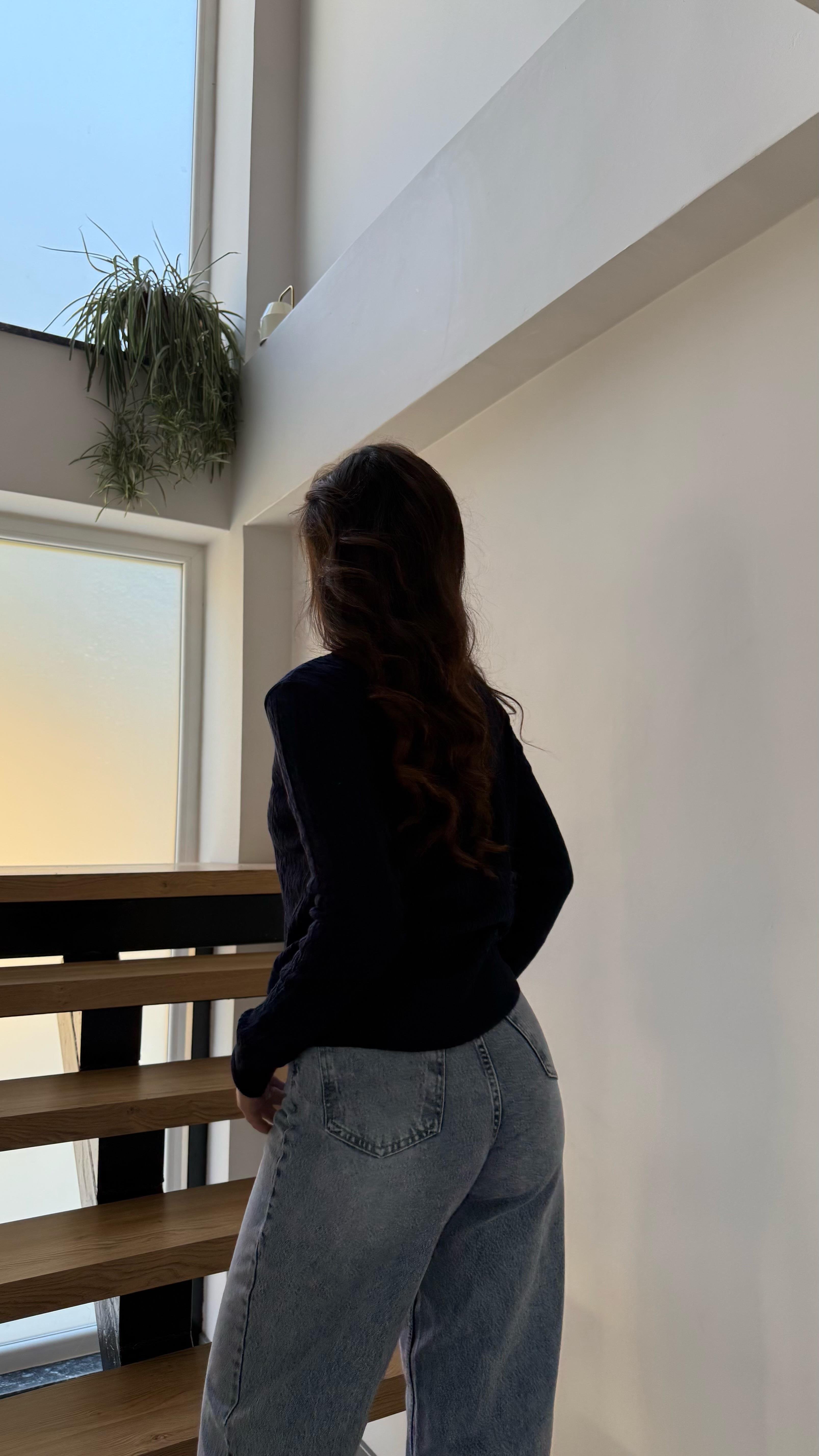 Lacost. Örgü Kazak Lacivert