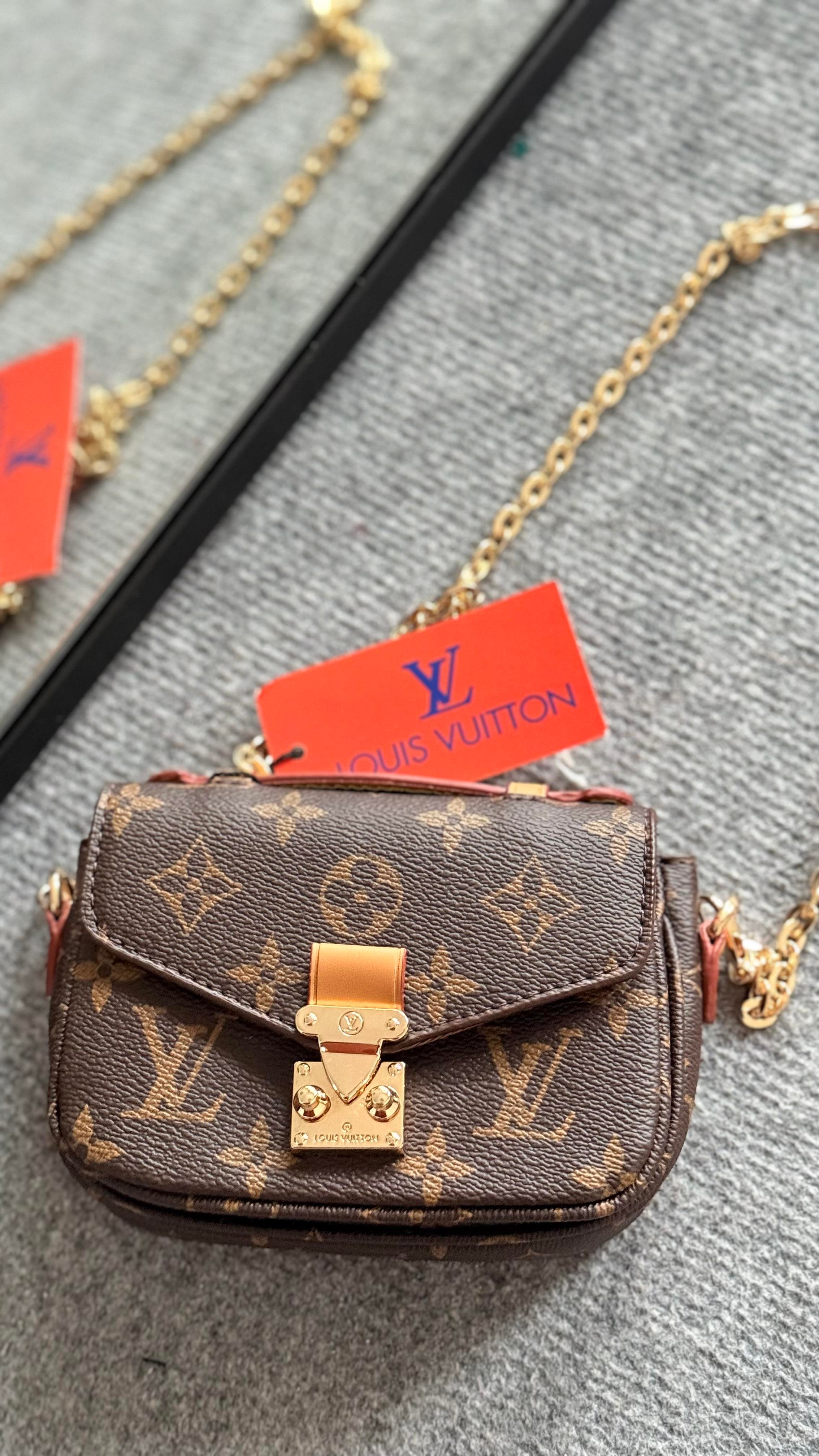 Louis Vuitton Mini Çanta Taba