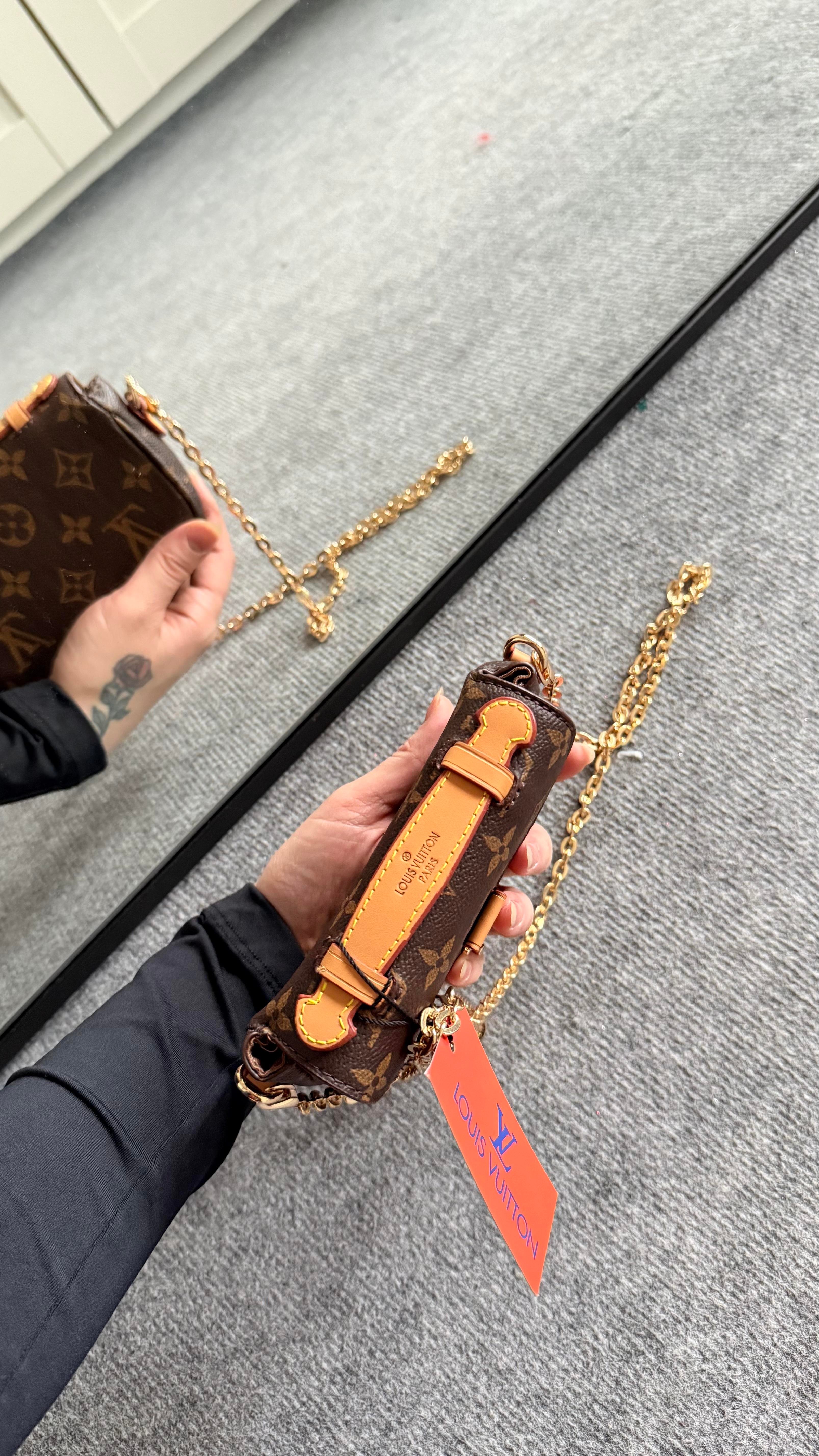 Louis Vuitton Mini Çanta Taba