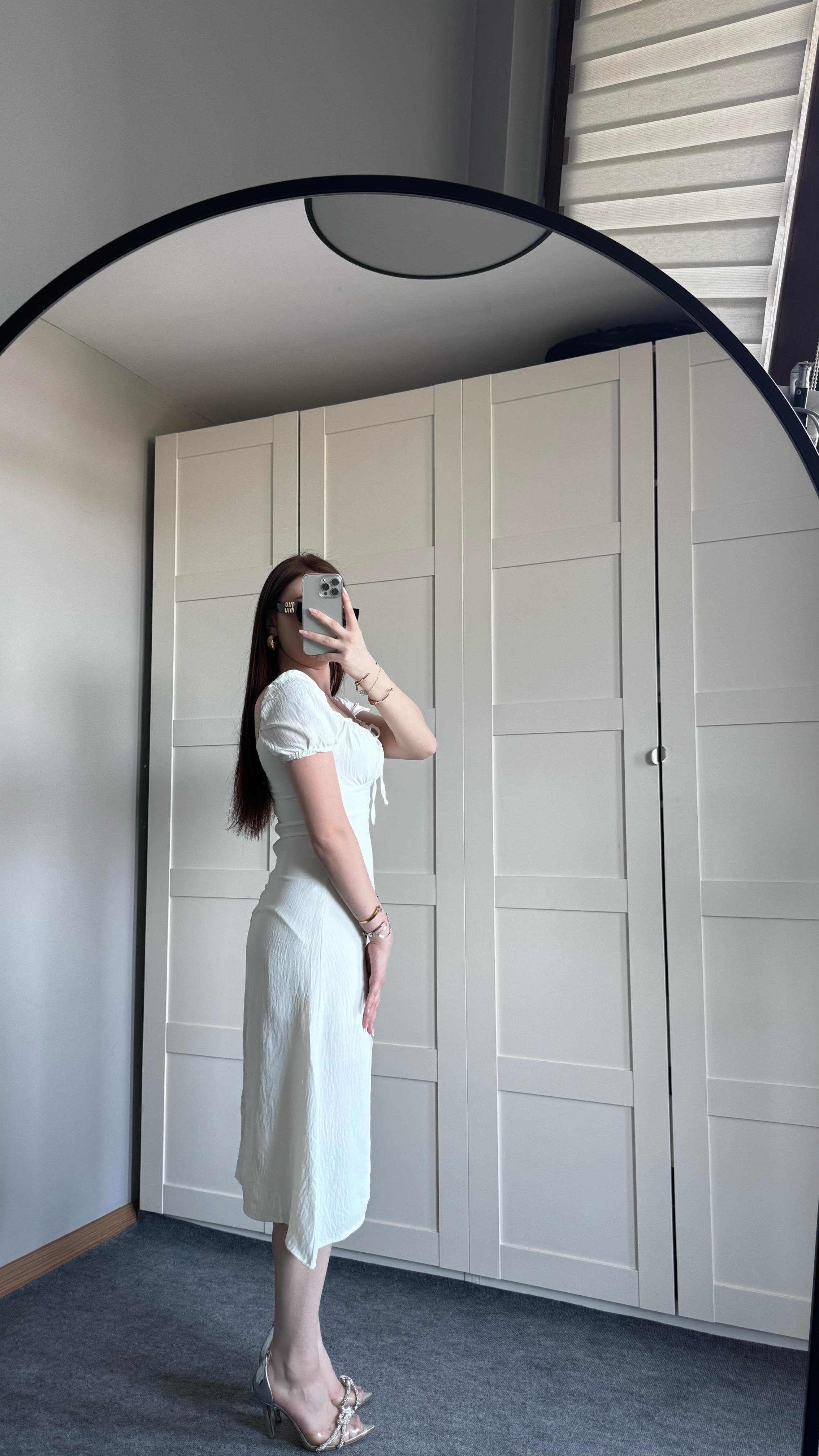 Maria Beyaz Elbise