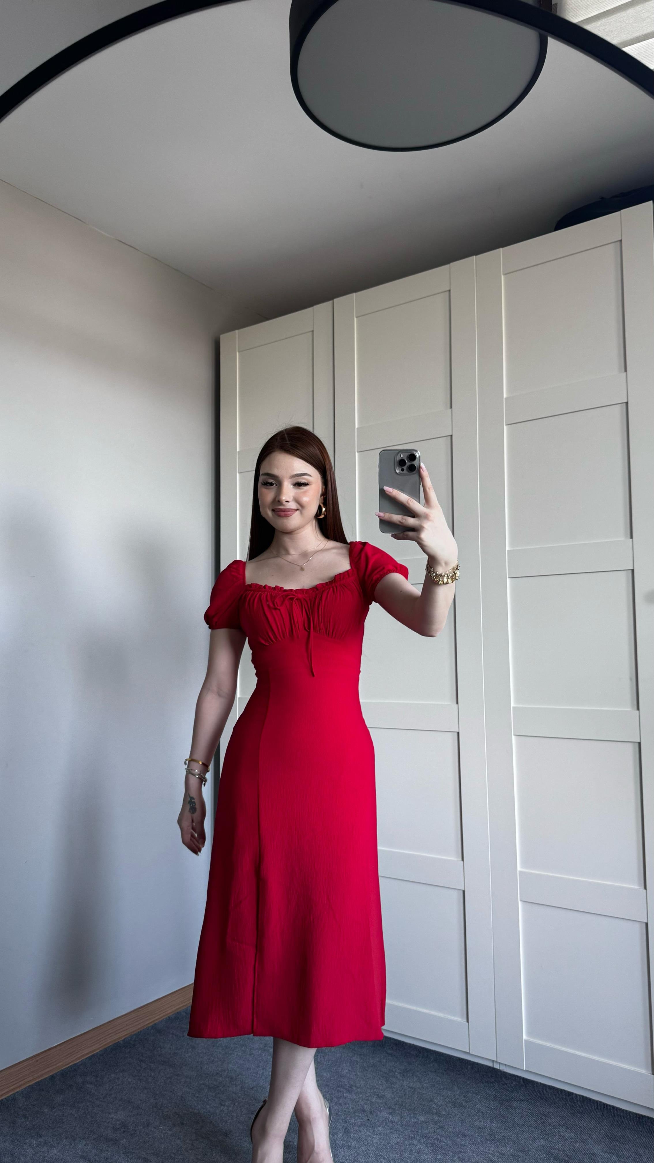 Maria Kırmızı Elbise