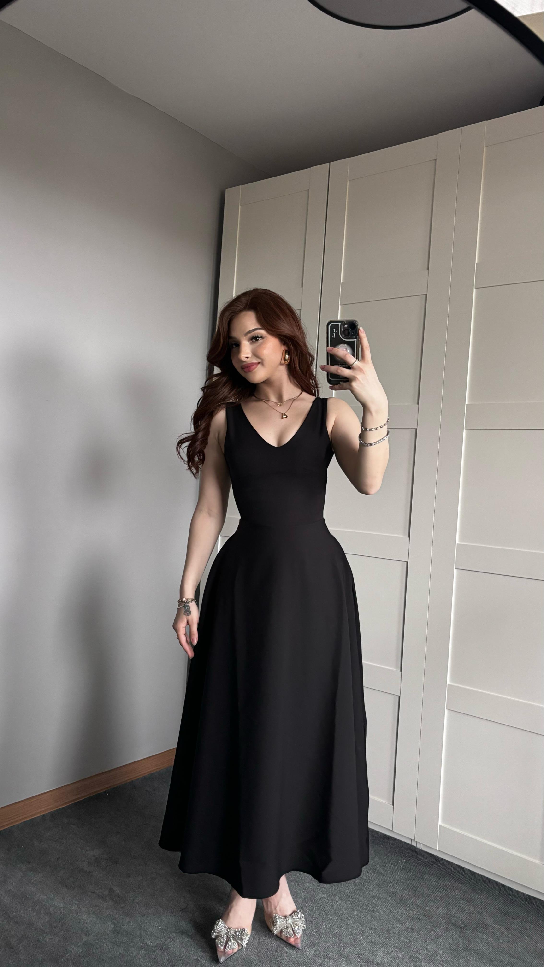 Marilyn Monroe Siyah Elbise