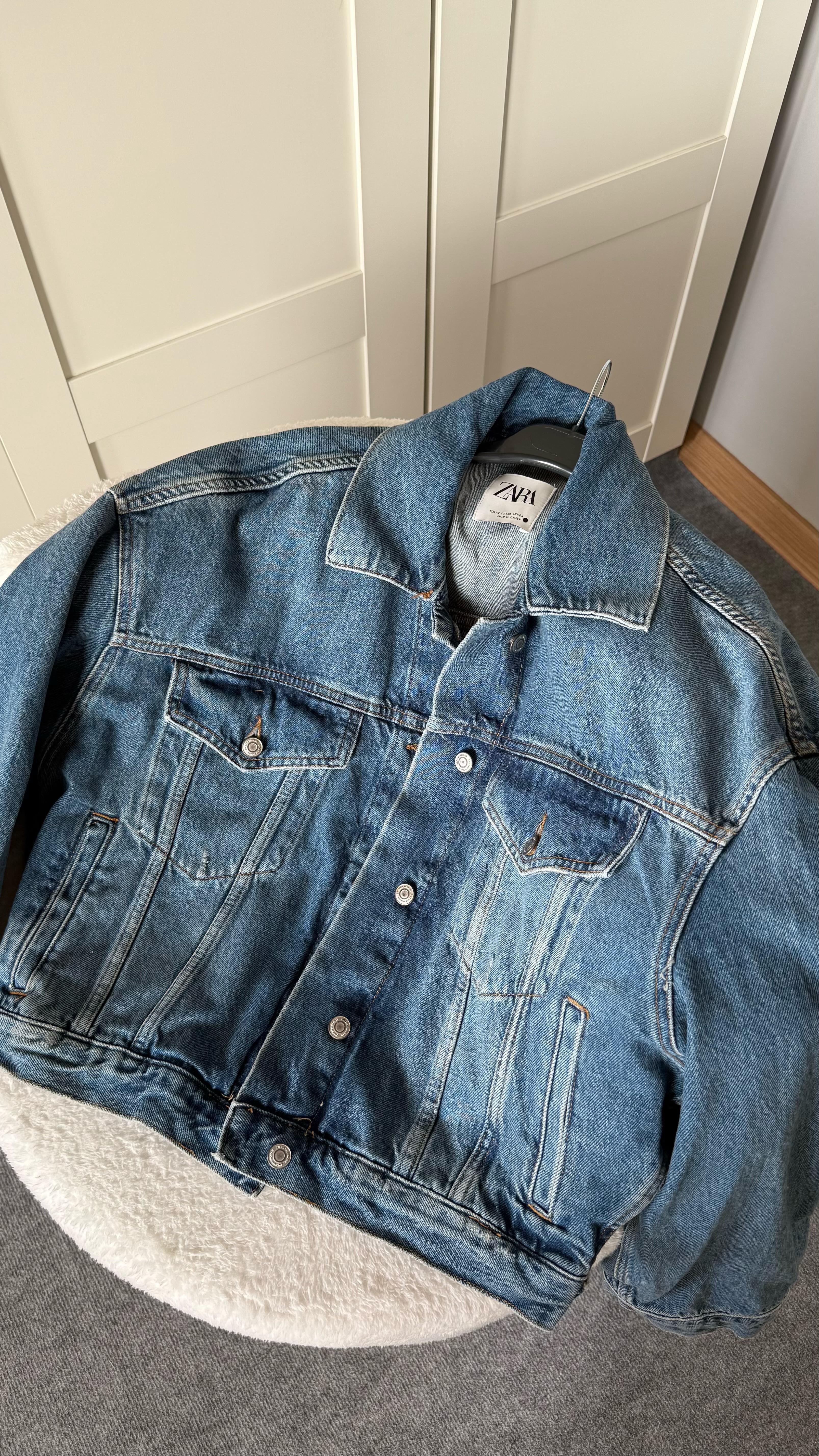 Marka Oversize Kot Mavi Ceket